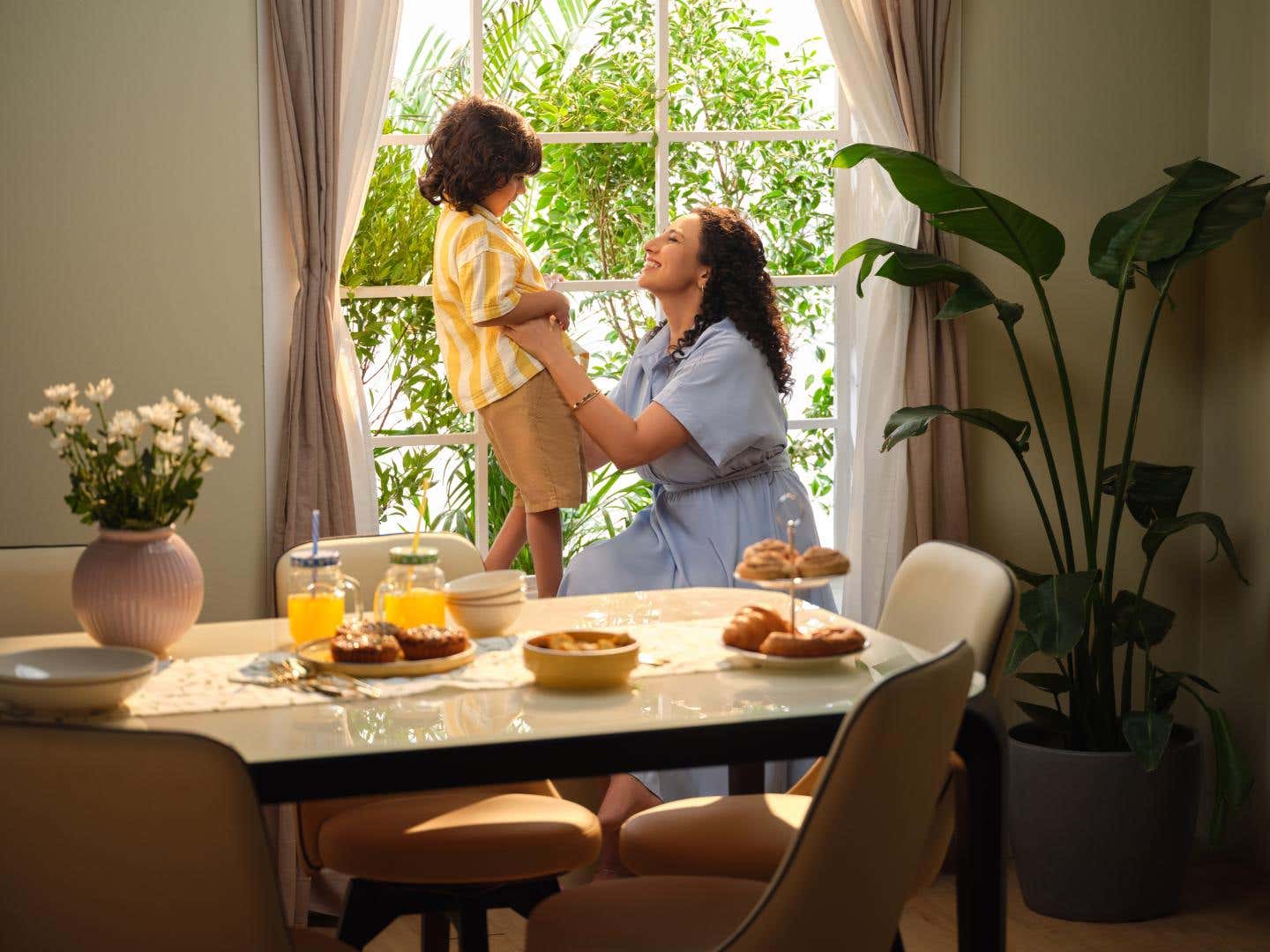 Modern dining tables and chairs for everyday and special days.