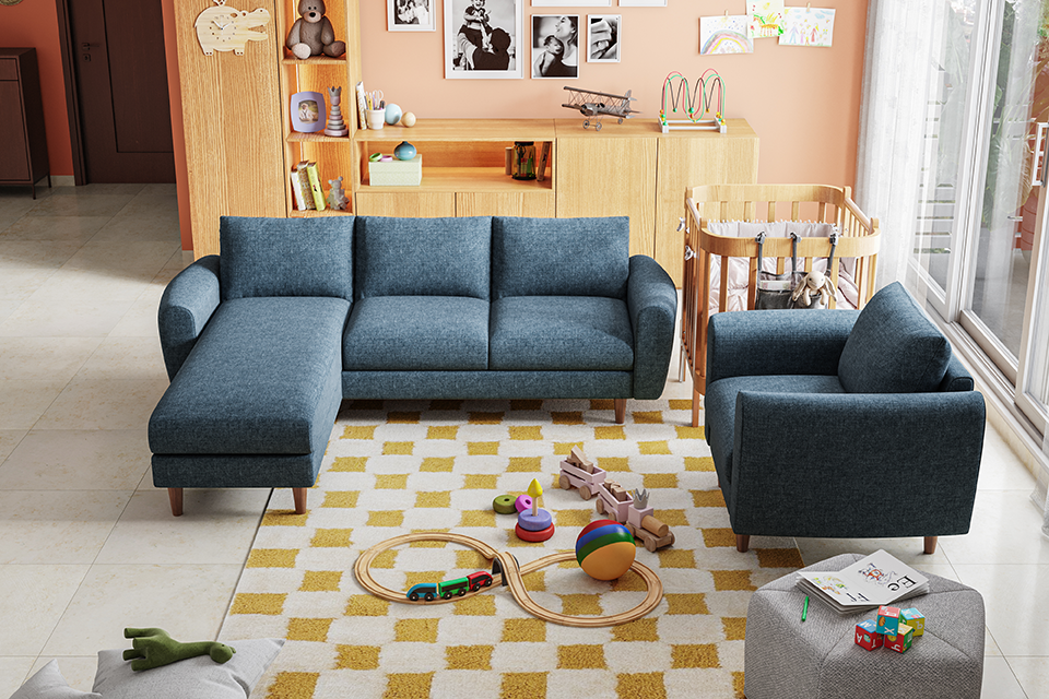 fabric sofas by Interio
