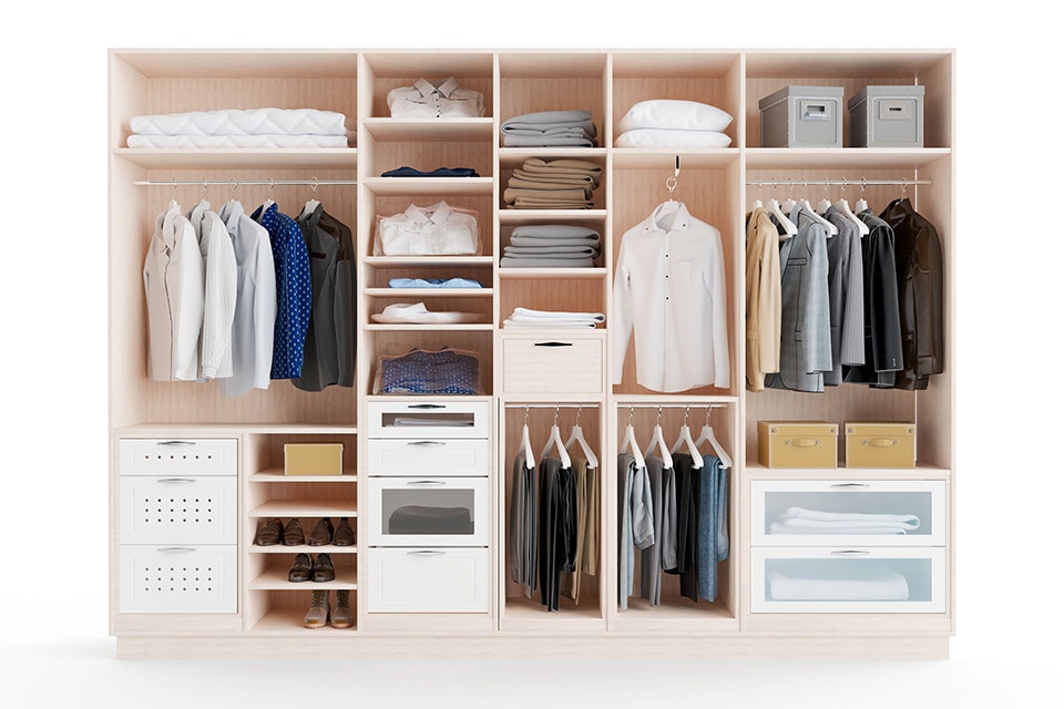 Modular wardrobes by Interio by Godrej