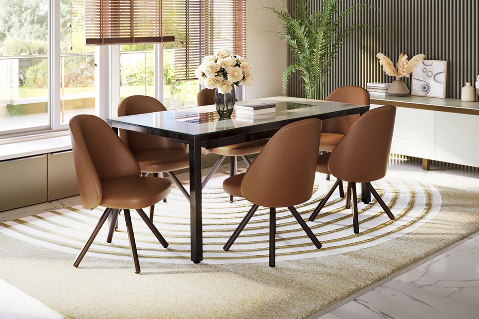 Rectangular dining tables