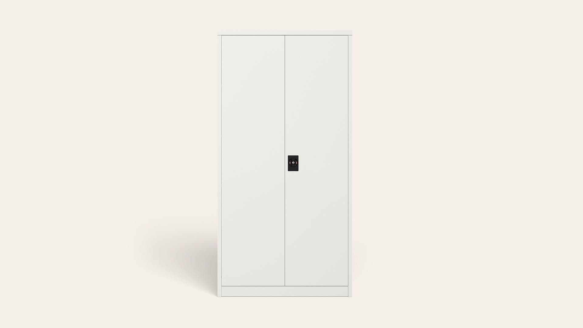 Storofix 2-Door Metal Storage Almirah (Traffic White)