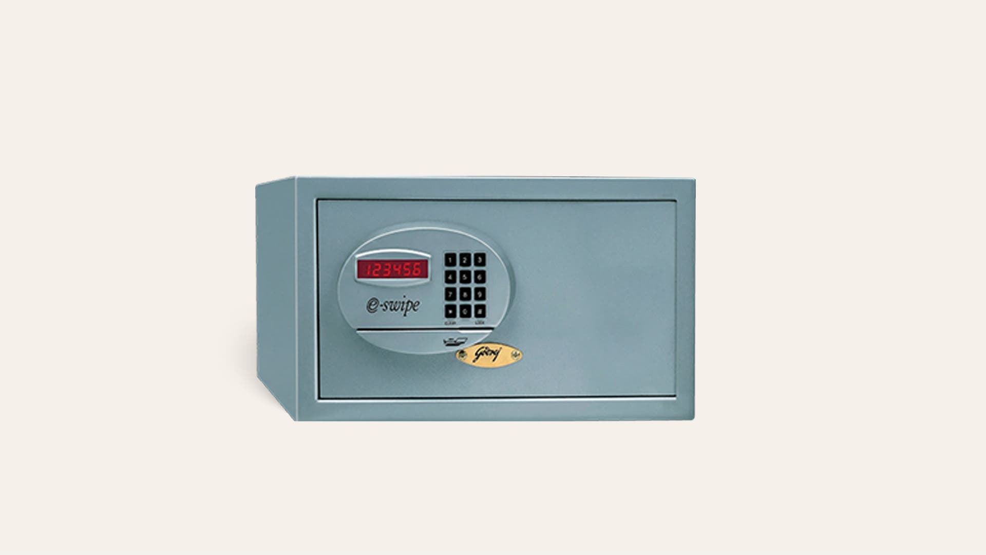 E‑Swipe EL Silver Digital Locker with Magnetic Card Access