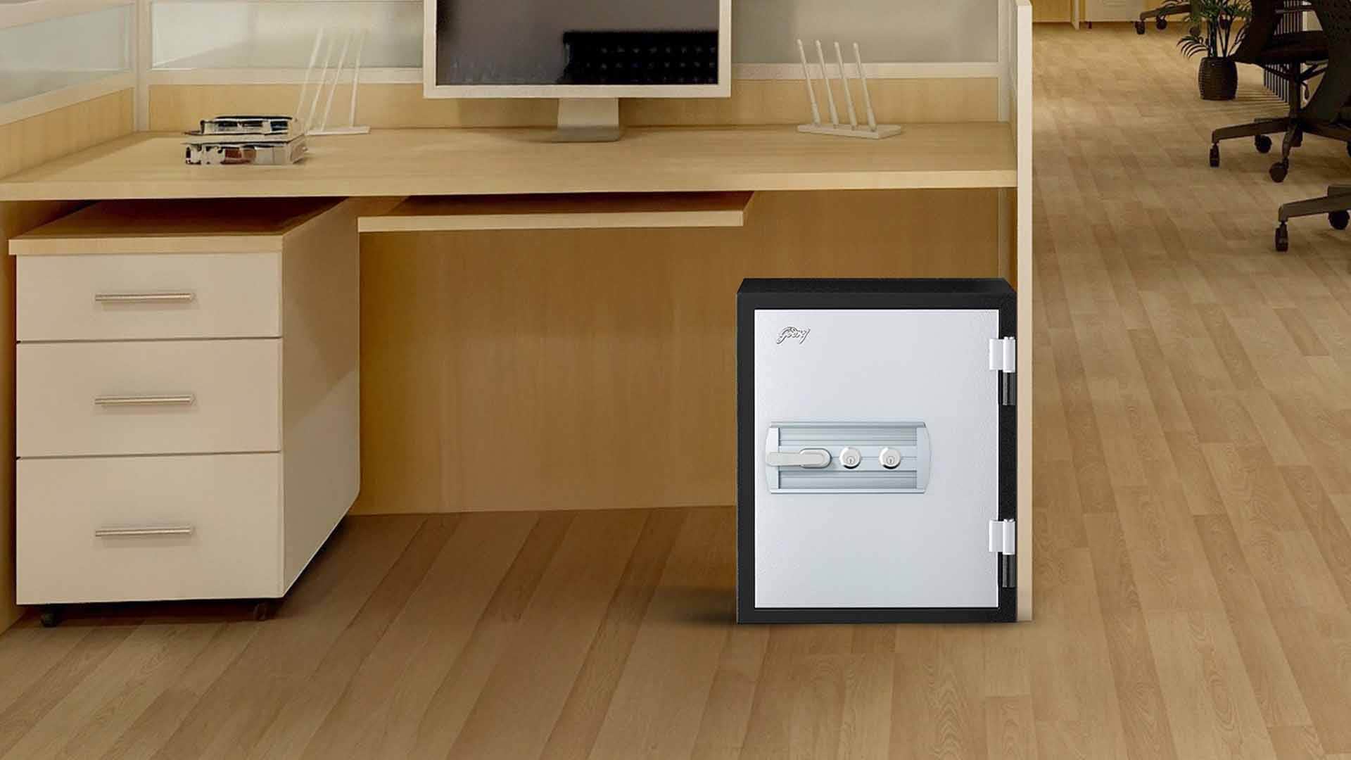 Safire 40L Key Lock Safe - Fire Resistant