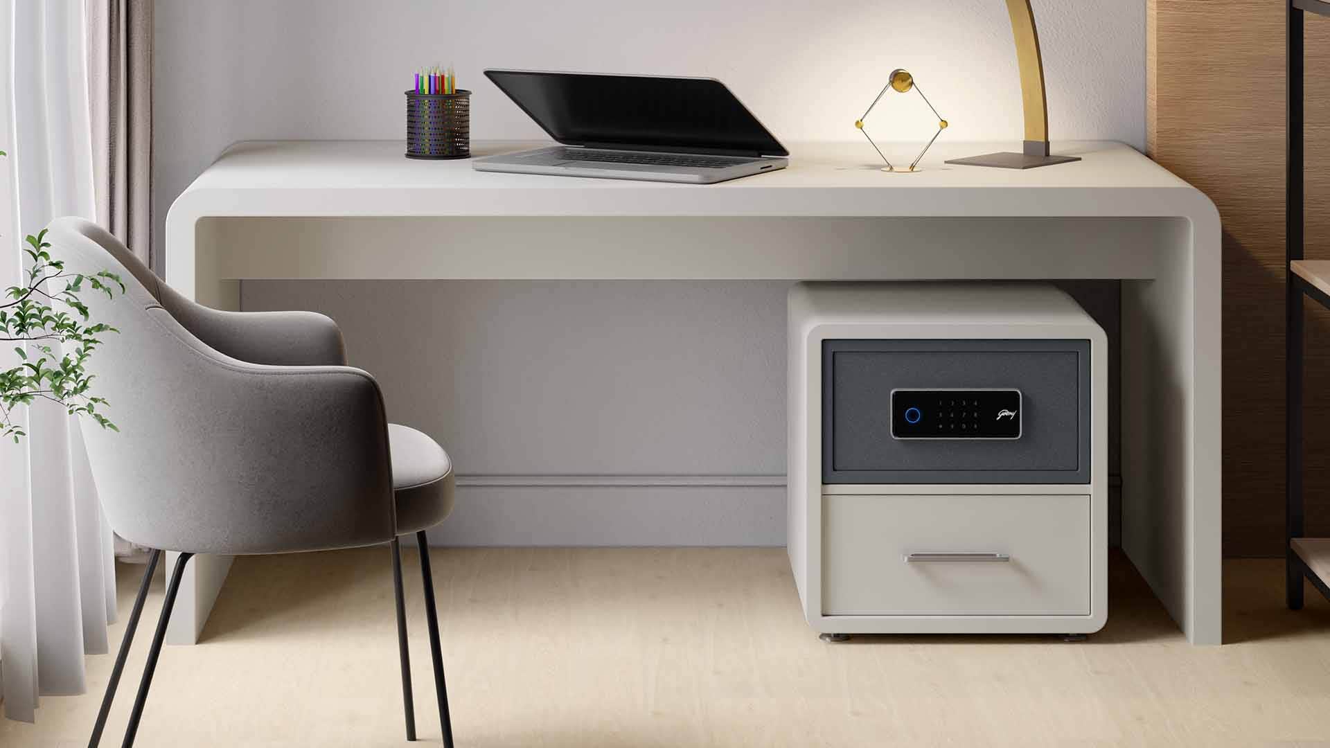 NX Pro Dual Mode Sliding Lock (Digital + Biometric) Safe