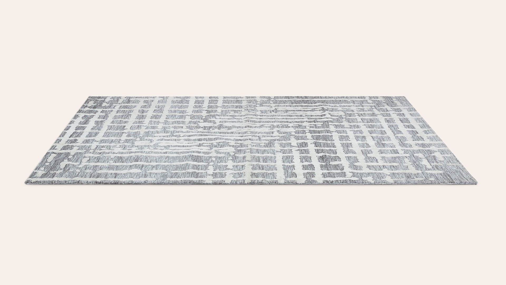 Hand Tufted Loop Pile-Cut Pile Micro Fiber Rug