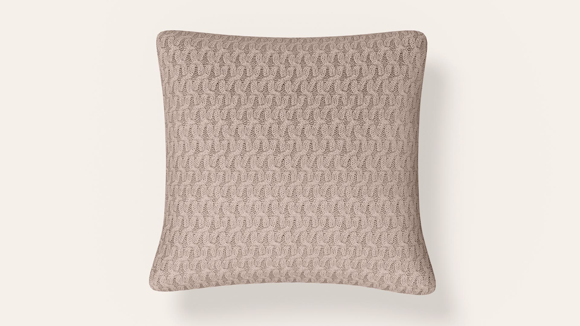 16x16 Knit Cotton Cushion Cover