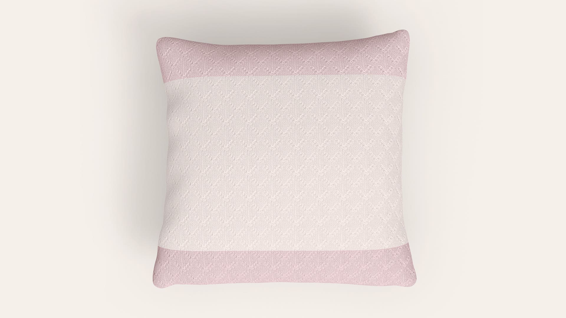 16x16 Flat Knit Cotton Cushion Cover