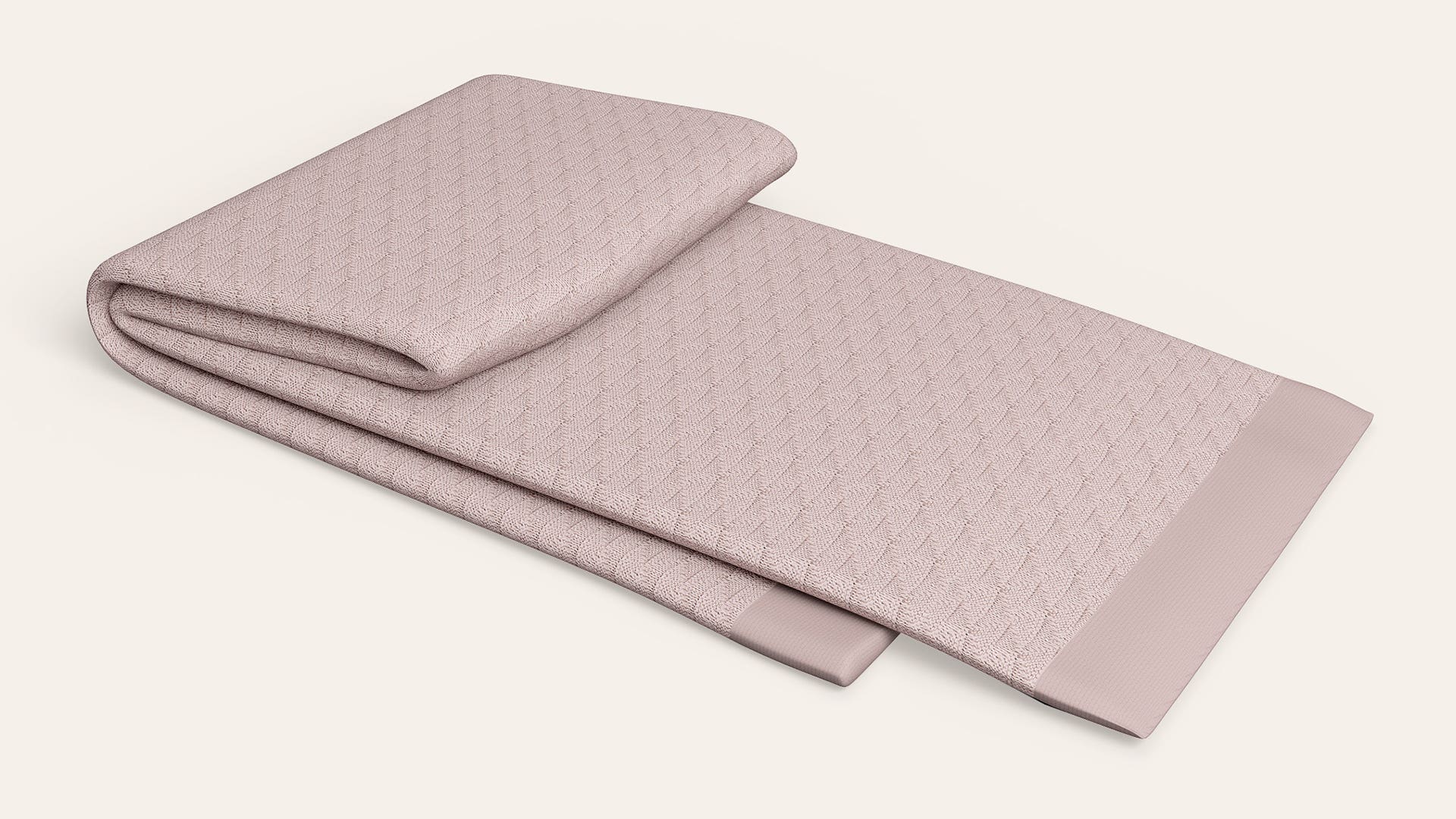 50x70 Quilt Knit Cotton Throw