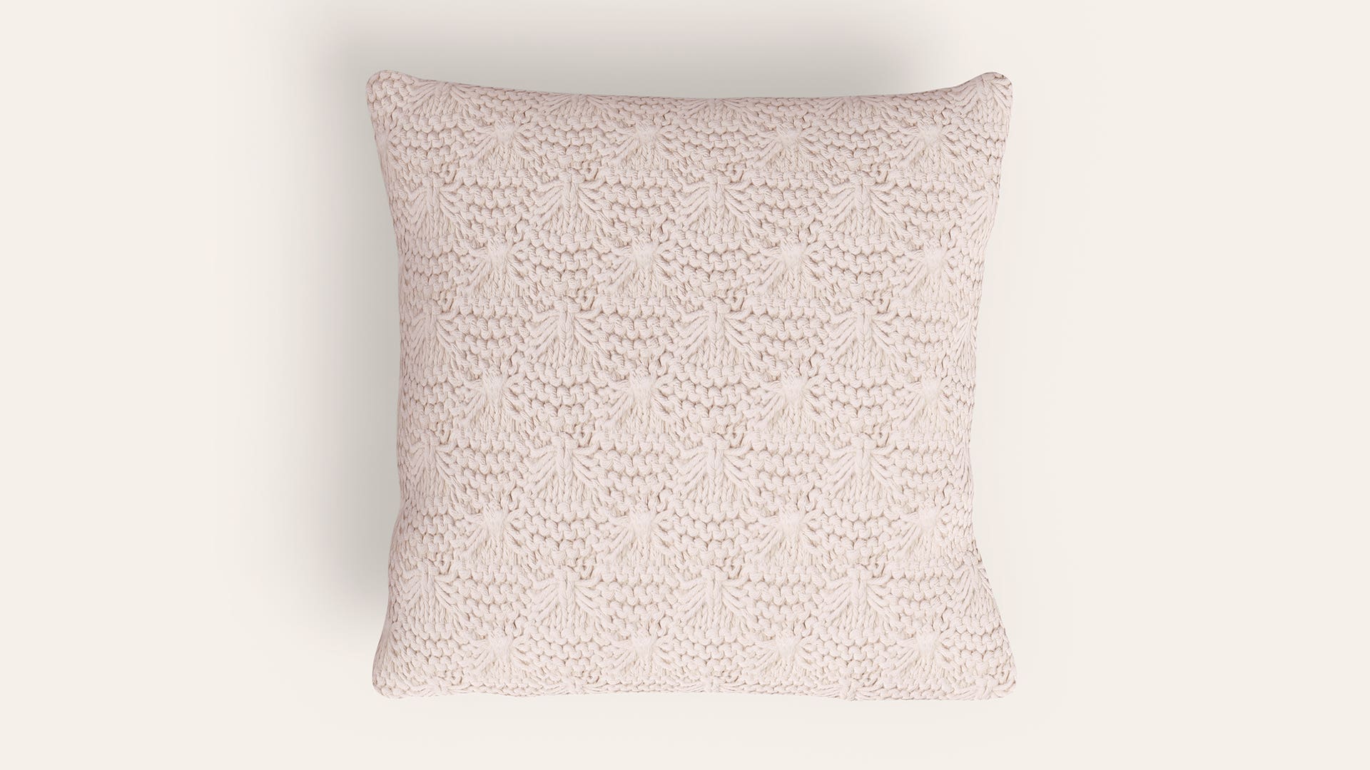 16x16 Knit Cotton Cushion Cover