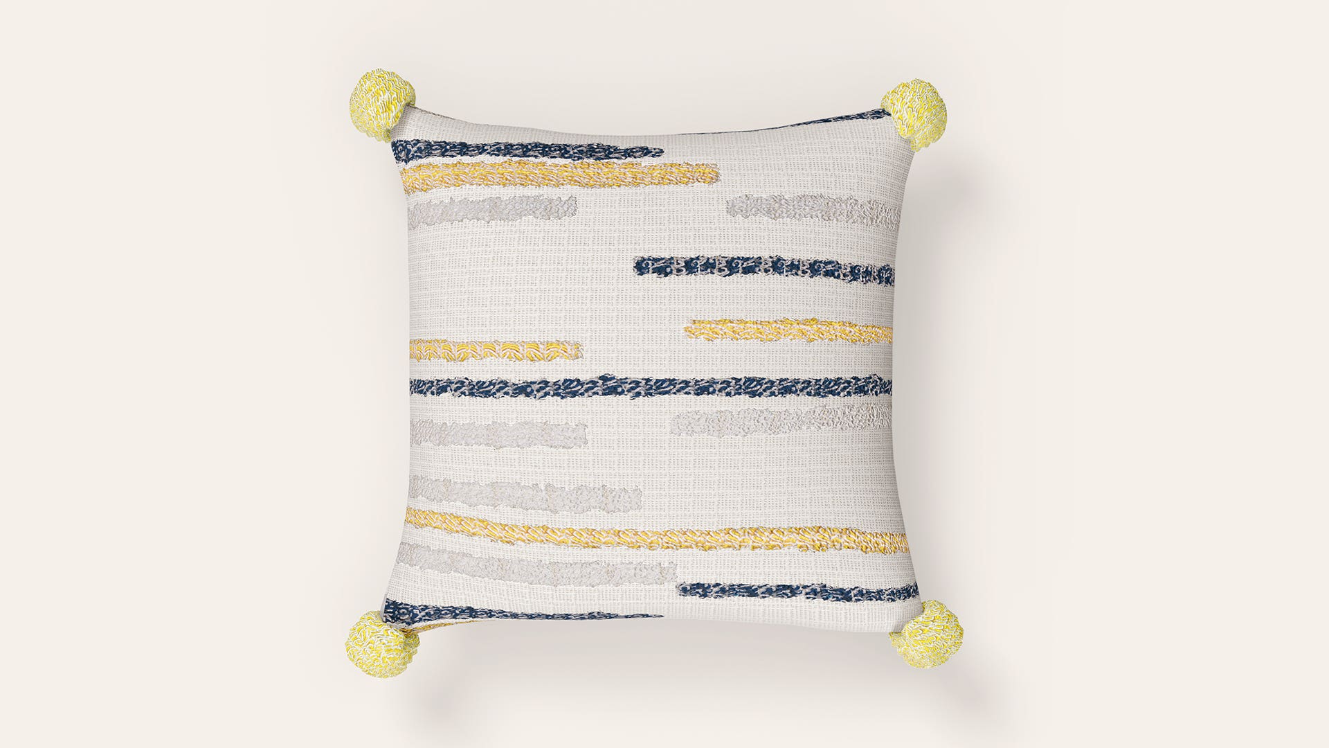 16x16 Cotton Square Cushion Cover