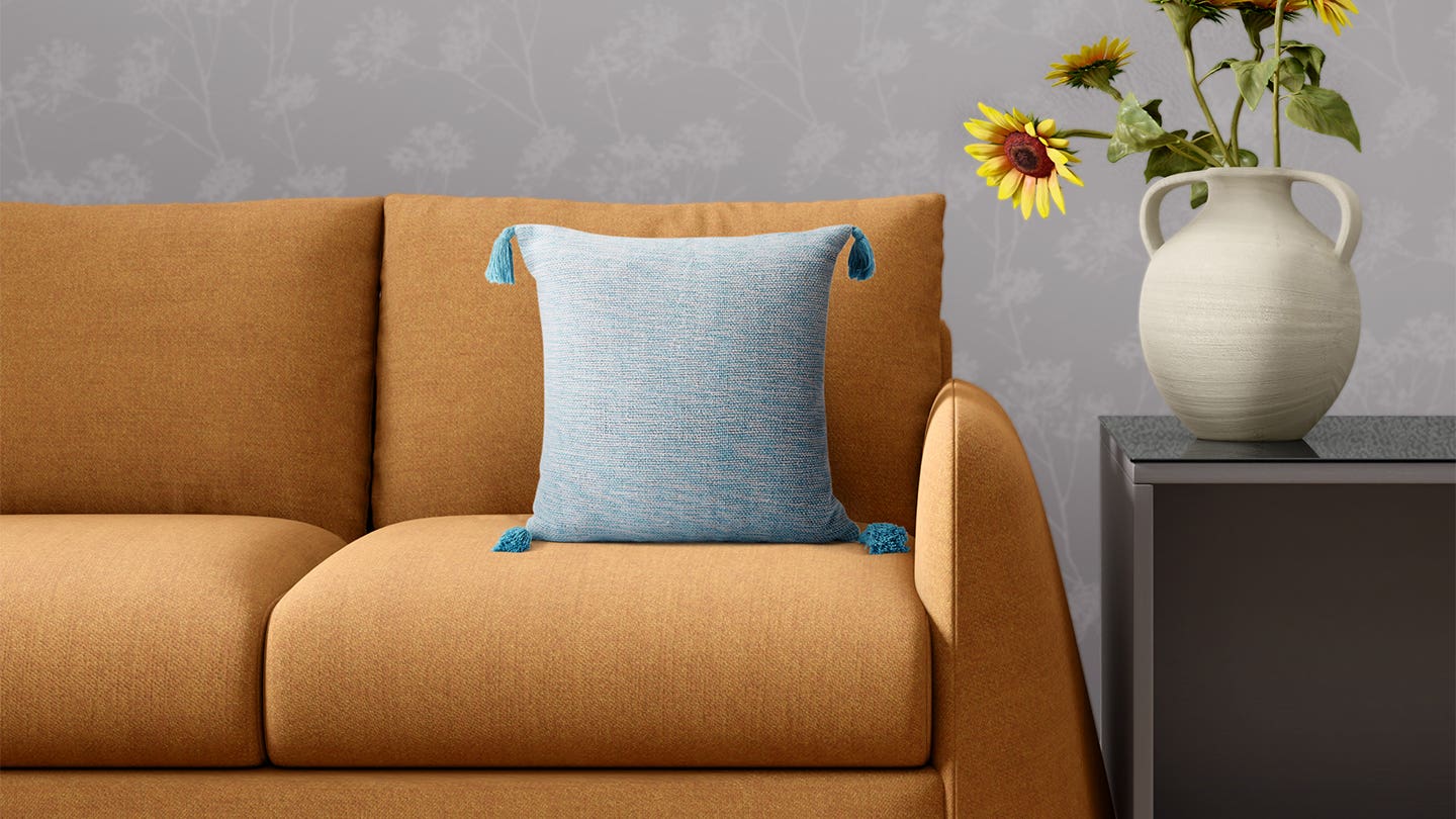 16x16 Cotton Square Cushion Cover