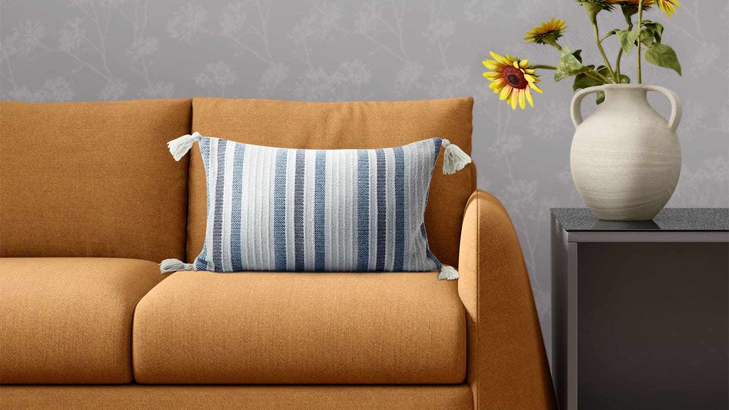 12x20 Cotton Rectangular Cushion Cover