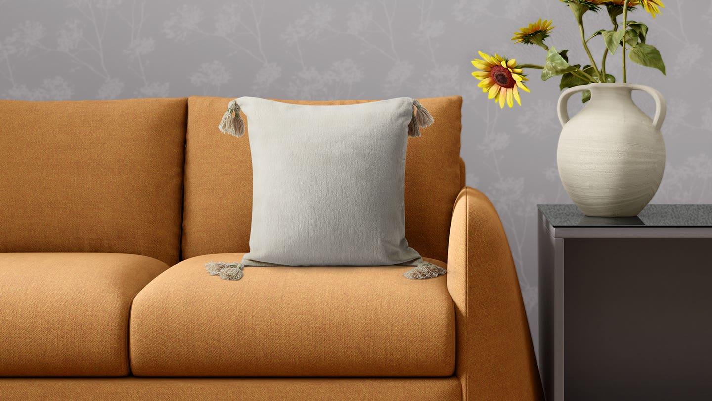 18x18 Chenille Square Cushion Cover