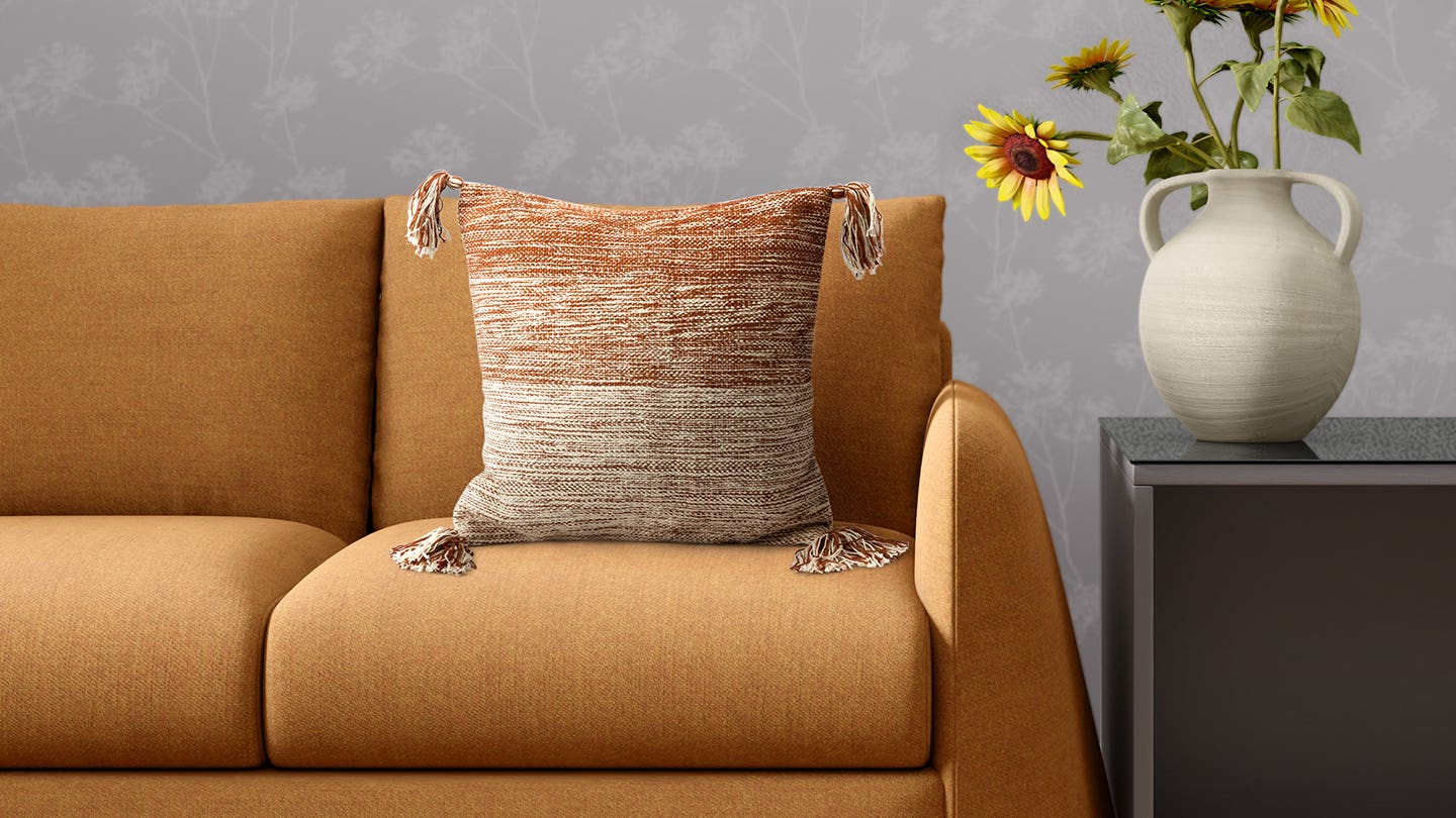 18x18 Cotton Square Cushion Cover