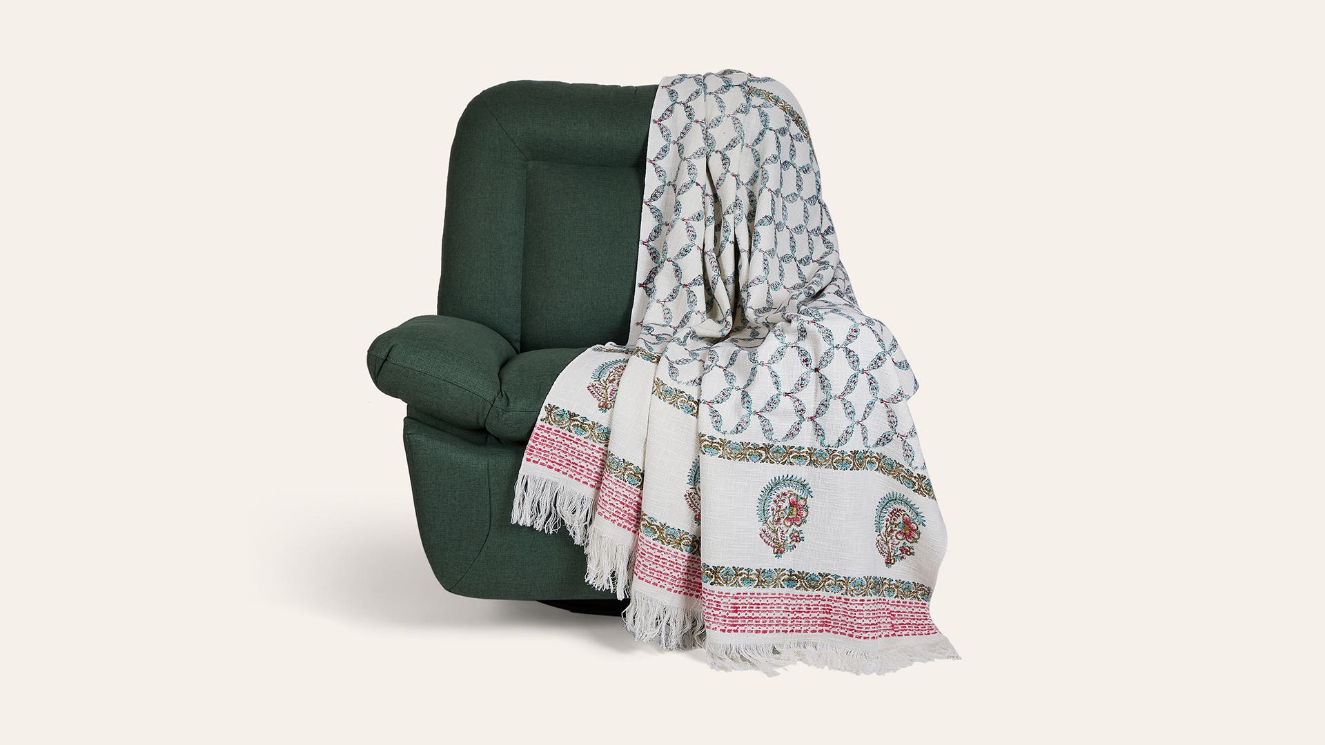 Throws COT Jali Pattern