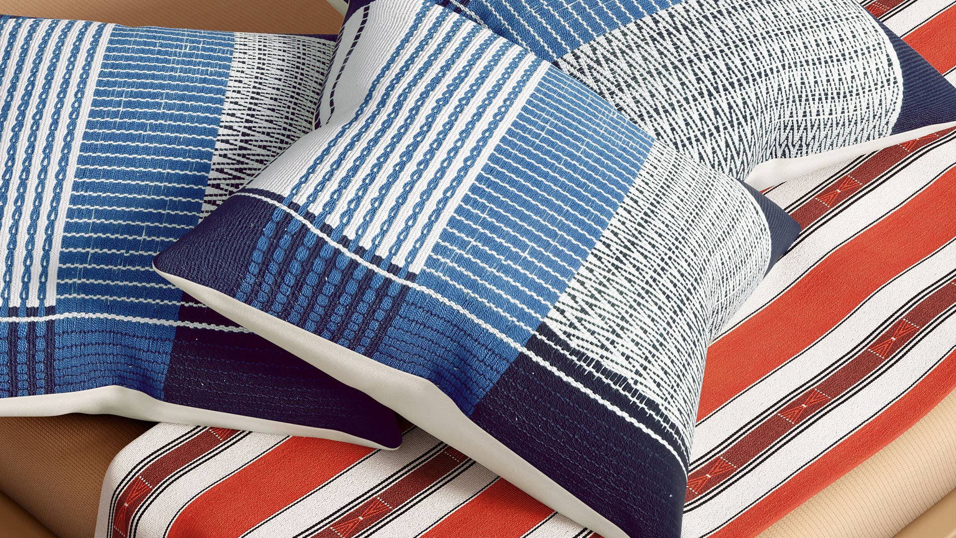 Traditional Naga Design-Handloom woven (Traditional loin loom) Cotton Cushion Cover