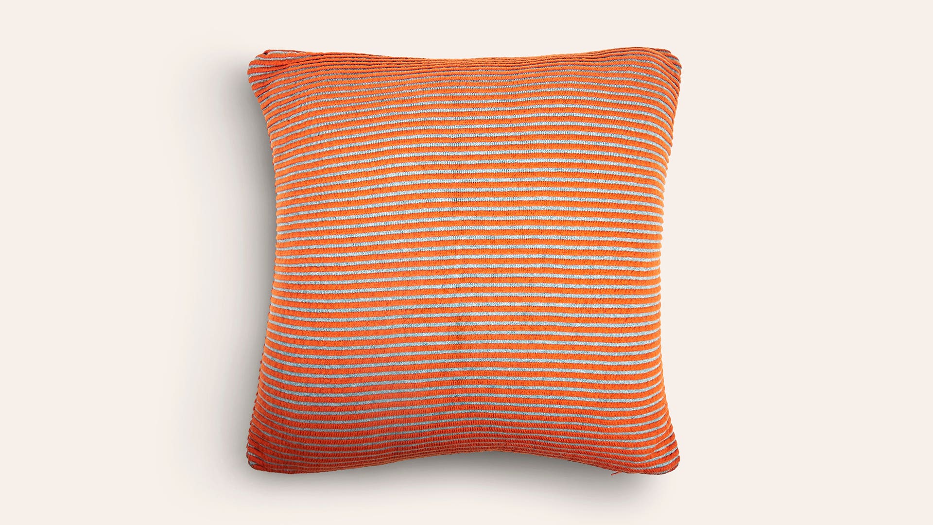 Stripes-Knitted Cotton Cushion Cover
