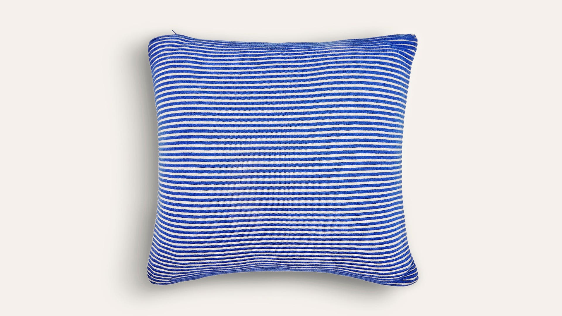 Stripes-Knitted Cotton Cushion Cover