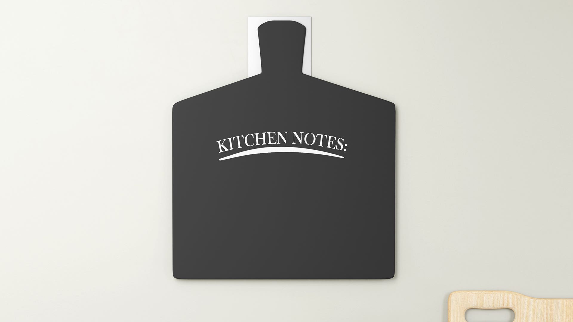 Gum Magnetic Chalkboard Label