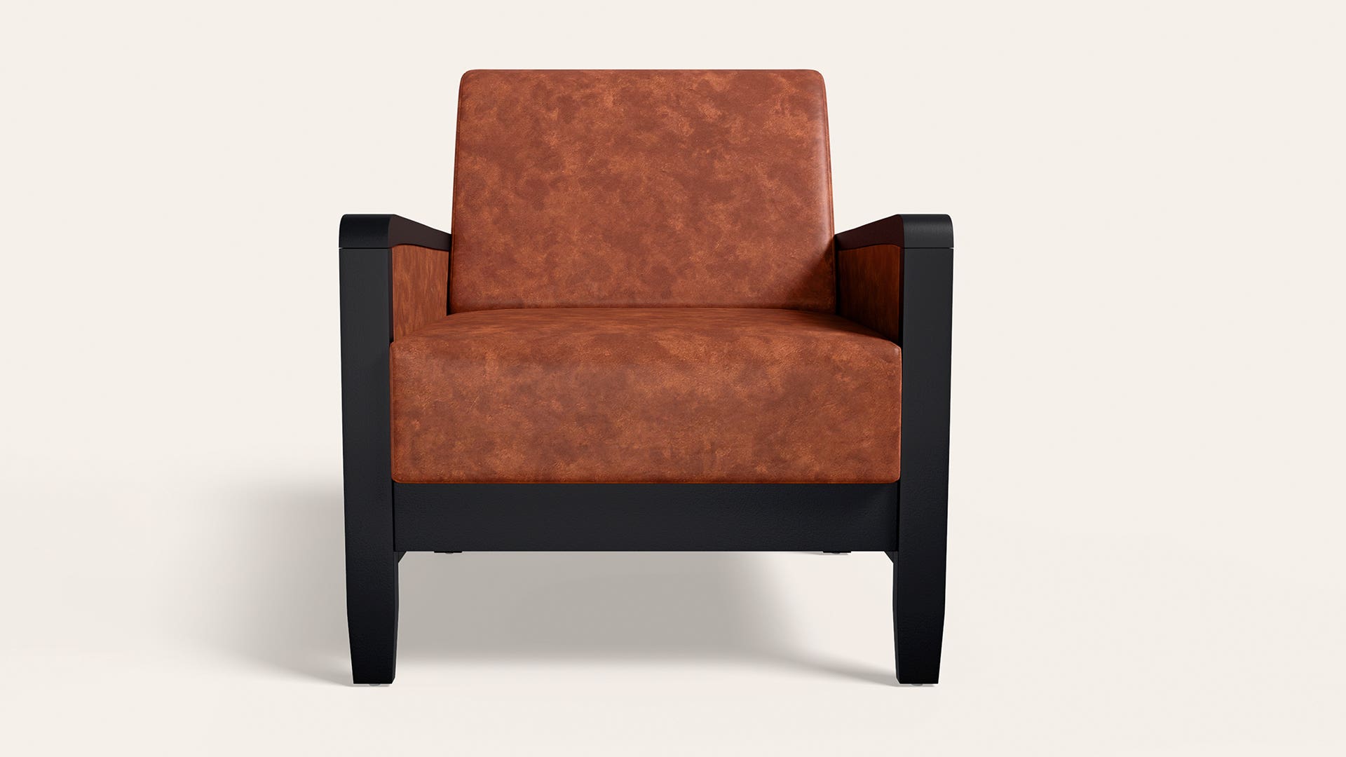 Encardo Annexe 1-Seater Leatherette Sofa