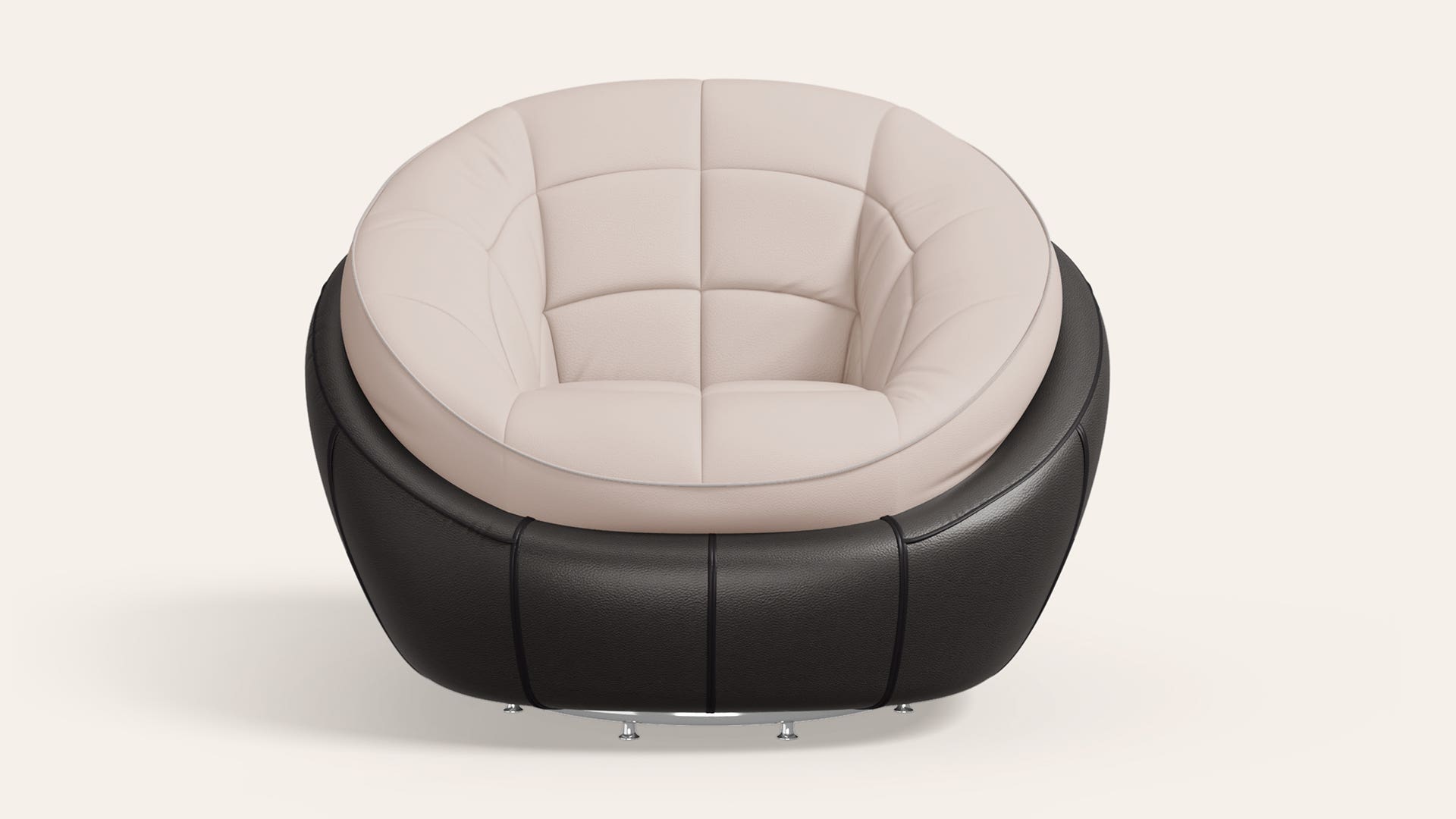 Opulent Advance 1-Seater Leatherette Sofa