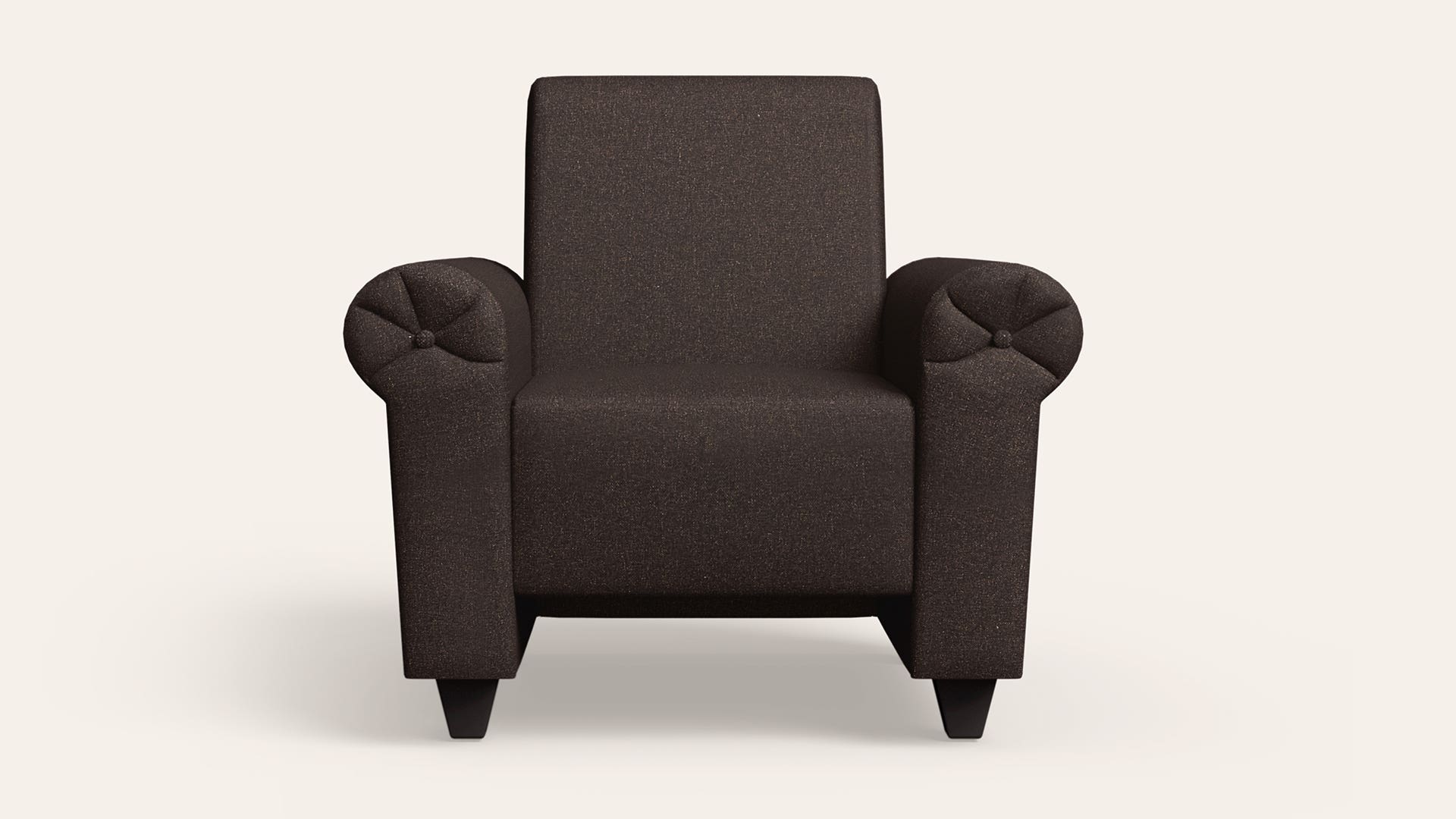 Supreme Advance 1-Seater Fabric Sofa