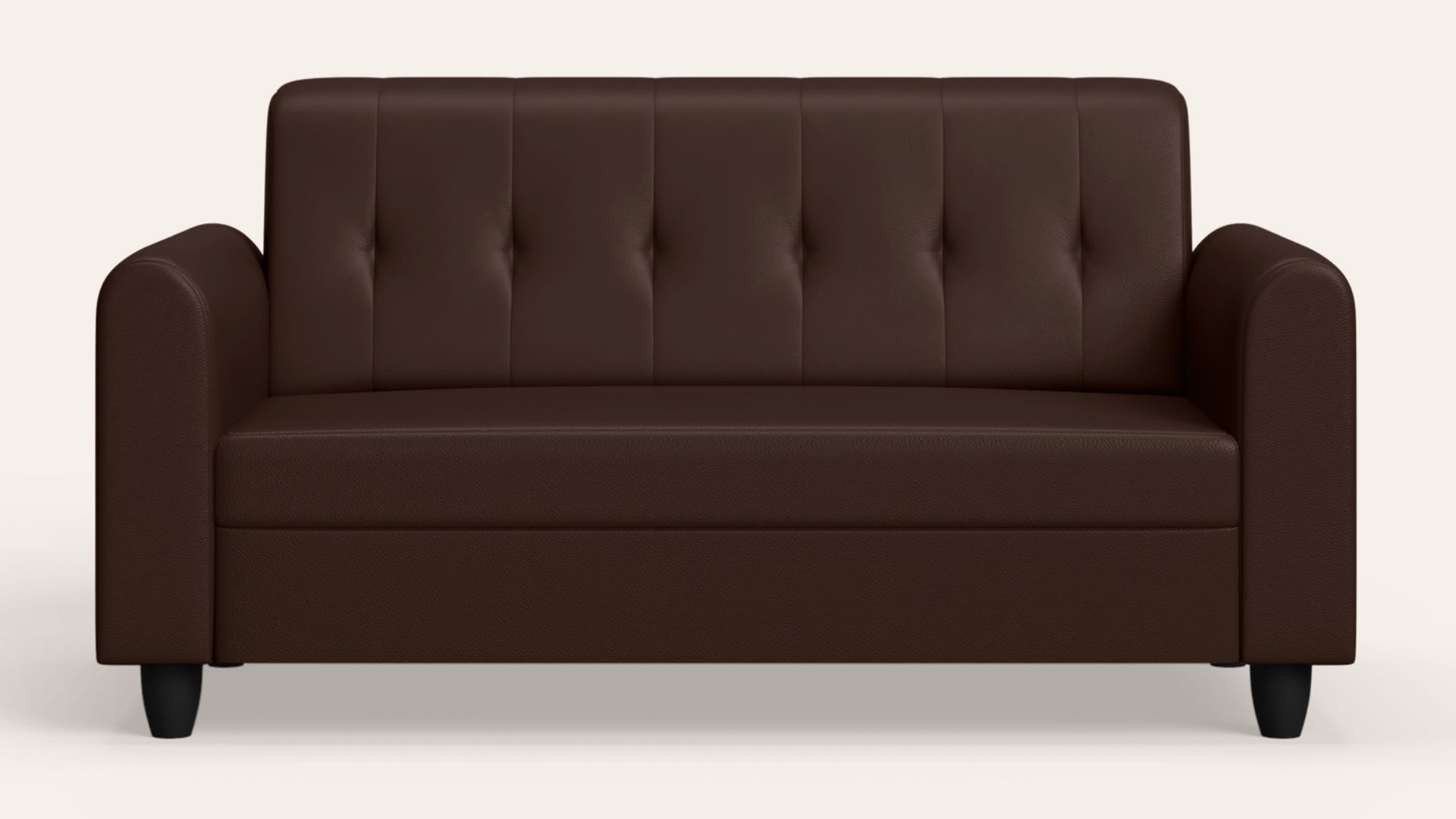 Rewind 3-Seater Leatherette Sofa