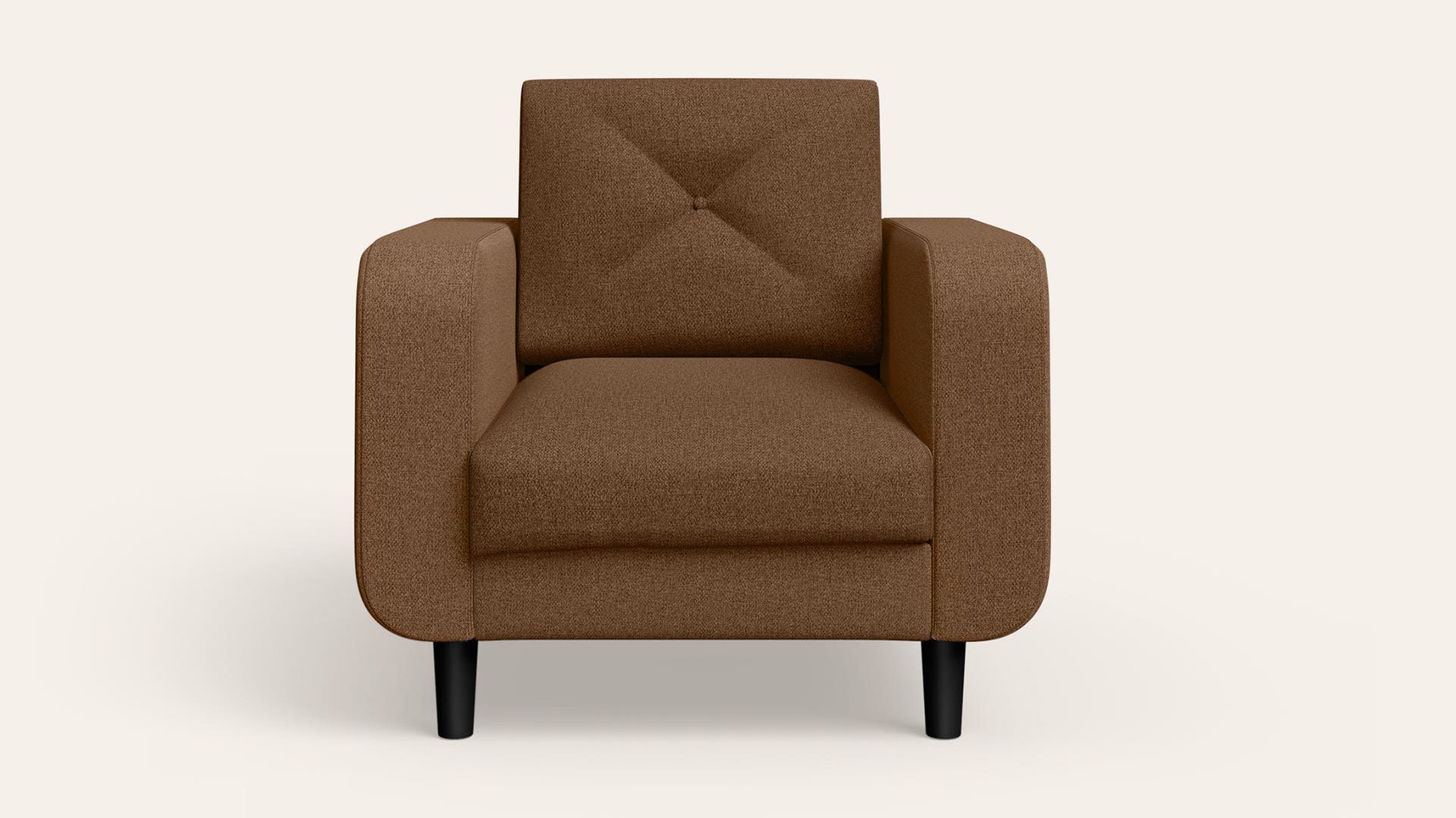 Zompy Advance 1-Seater Fabric Sofa