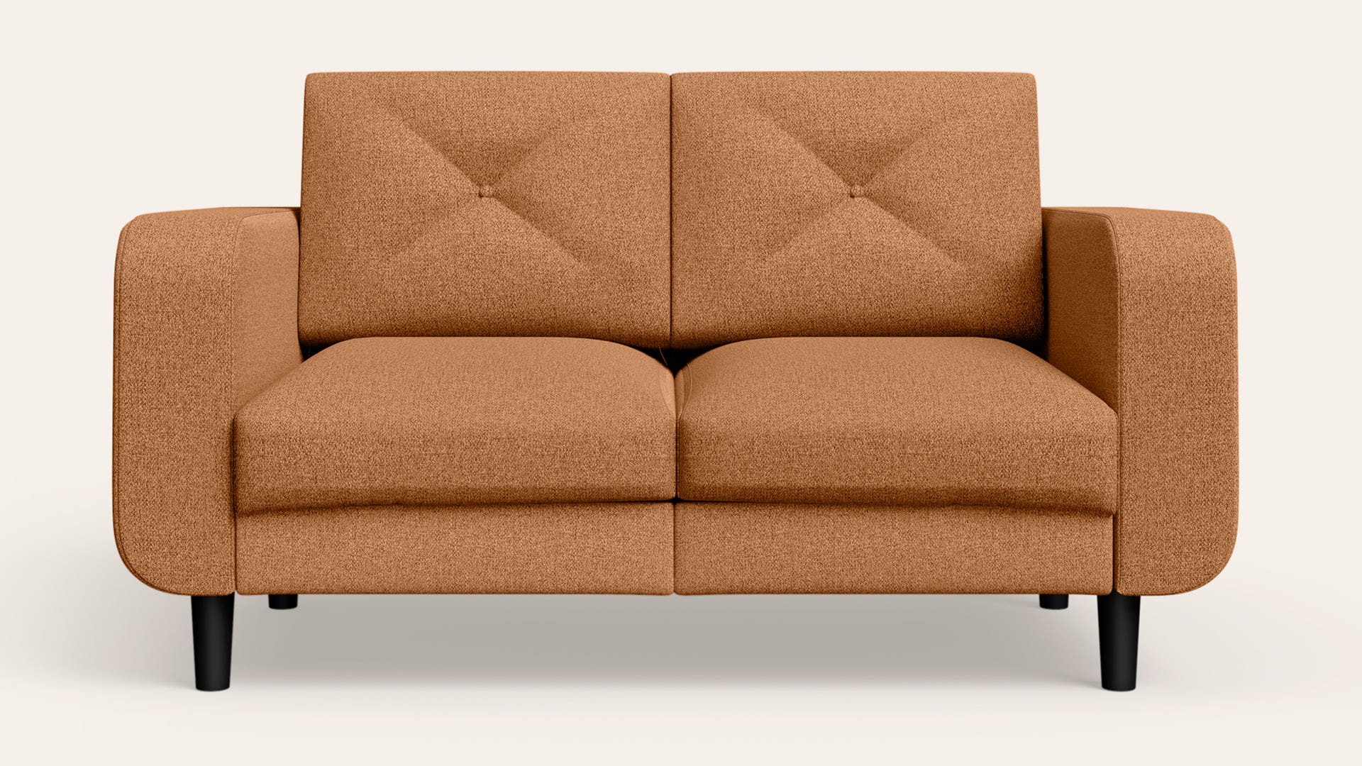 Zompy Advance 2-Seater Fabric Sofa