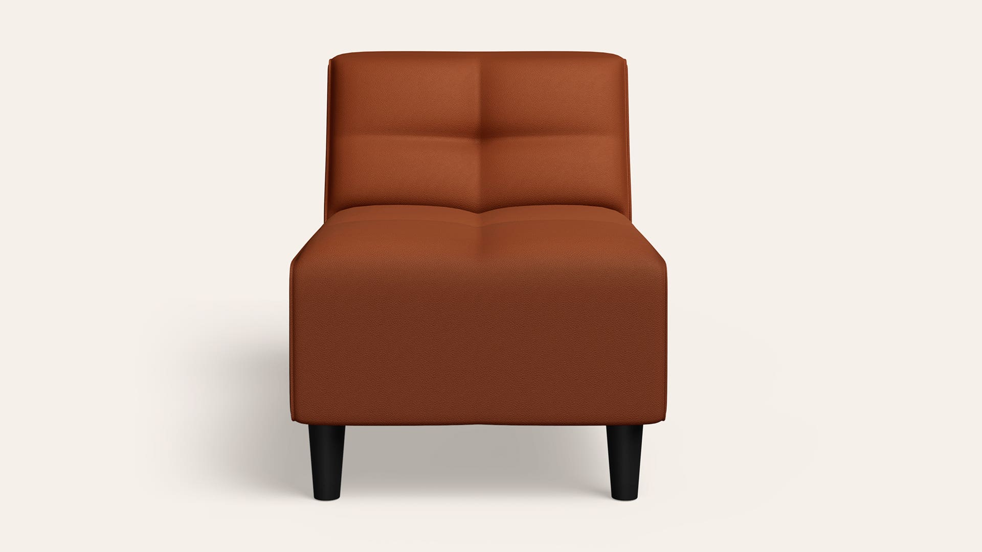 Suez 1-Seater Leatherette Sofa