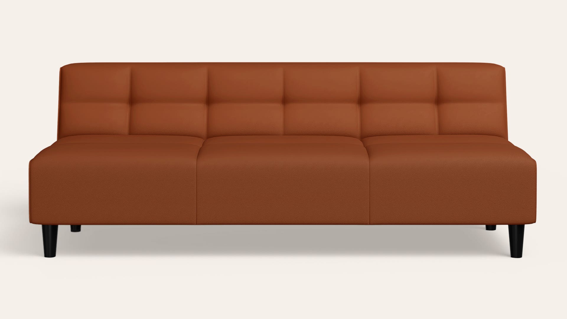 Suez 3-Seater Leatherette Sofa