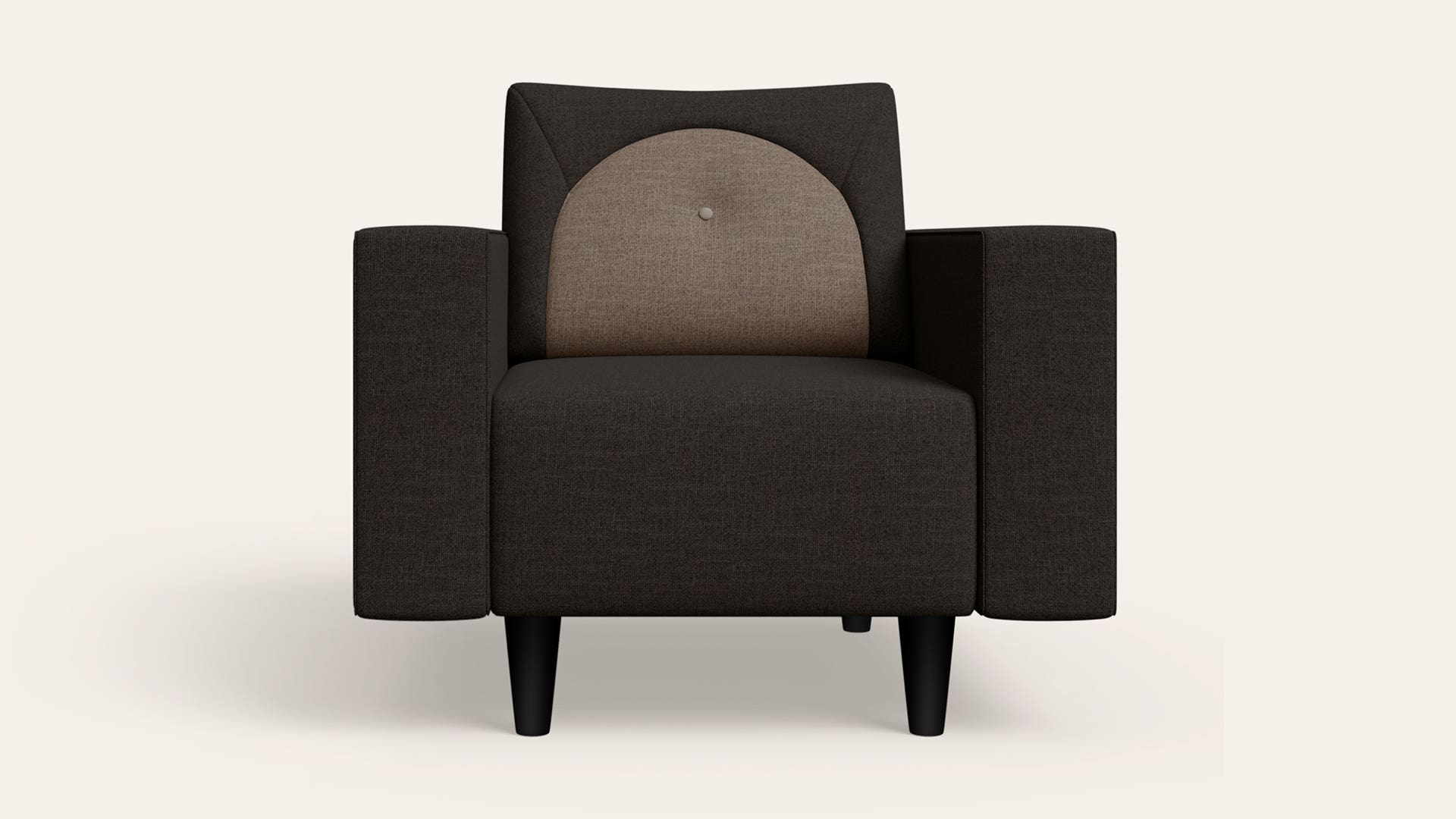 Pangram 1-Seater Fabric Sofa