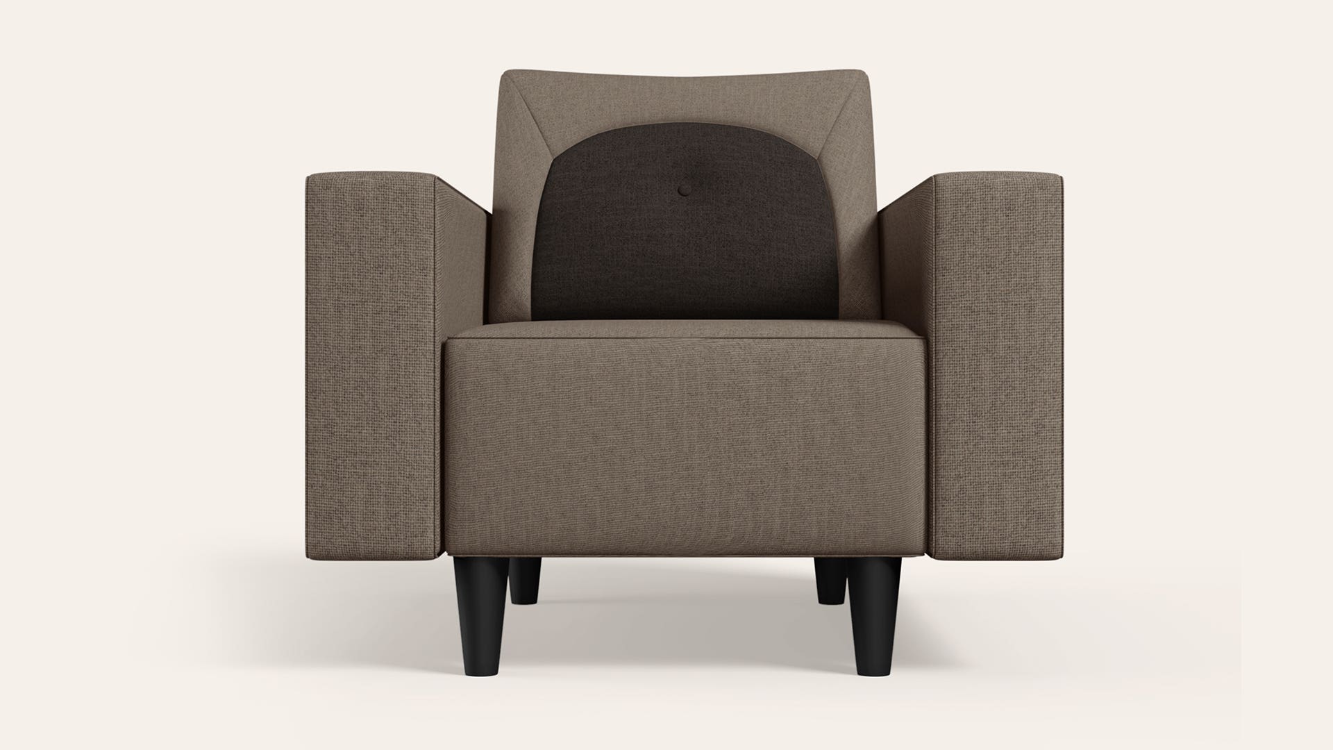 Pangram 1-Seater Fabric Sofa