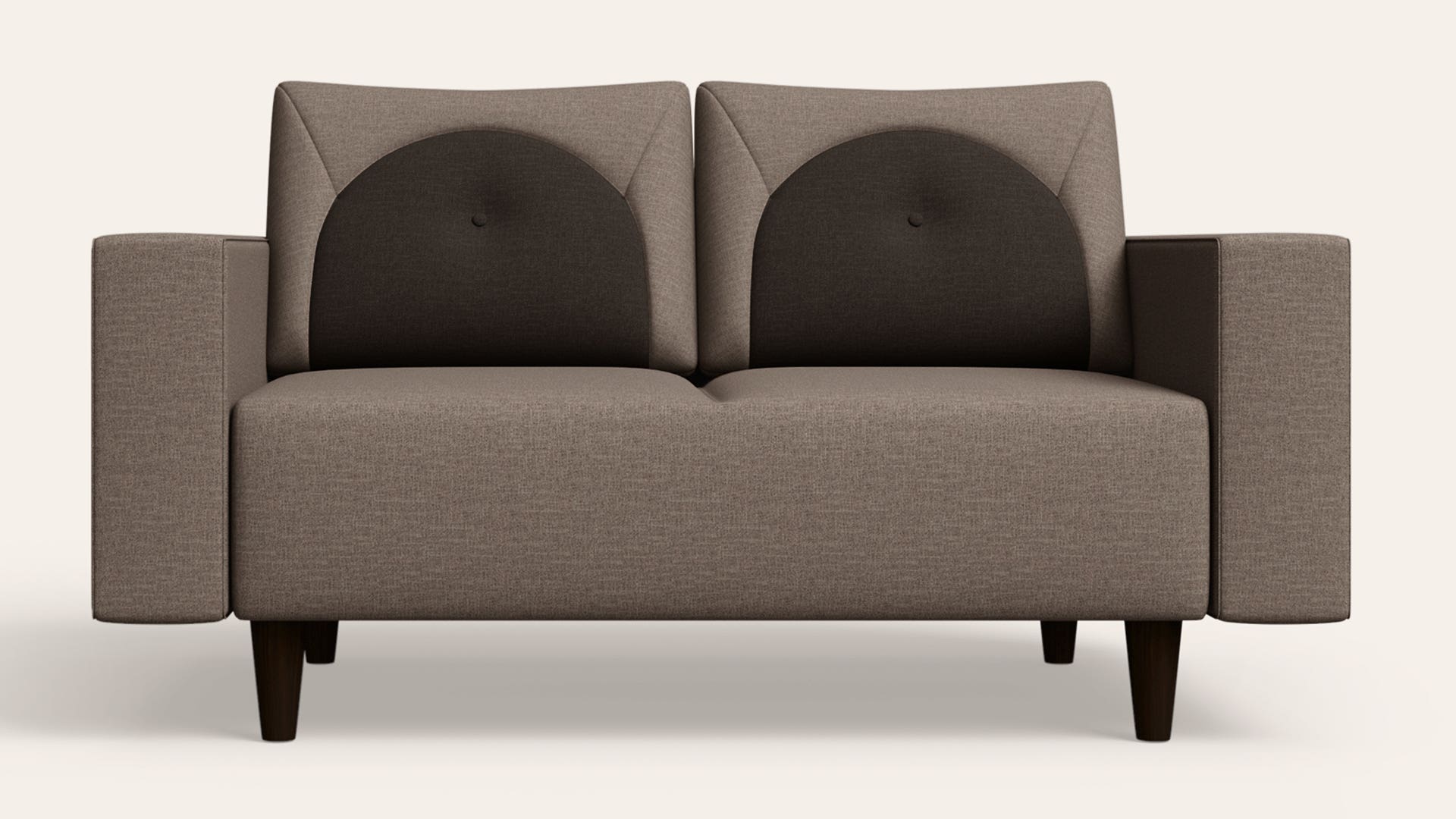 Pangram 2-Seater Fabric Sofa