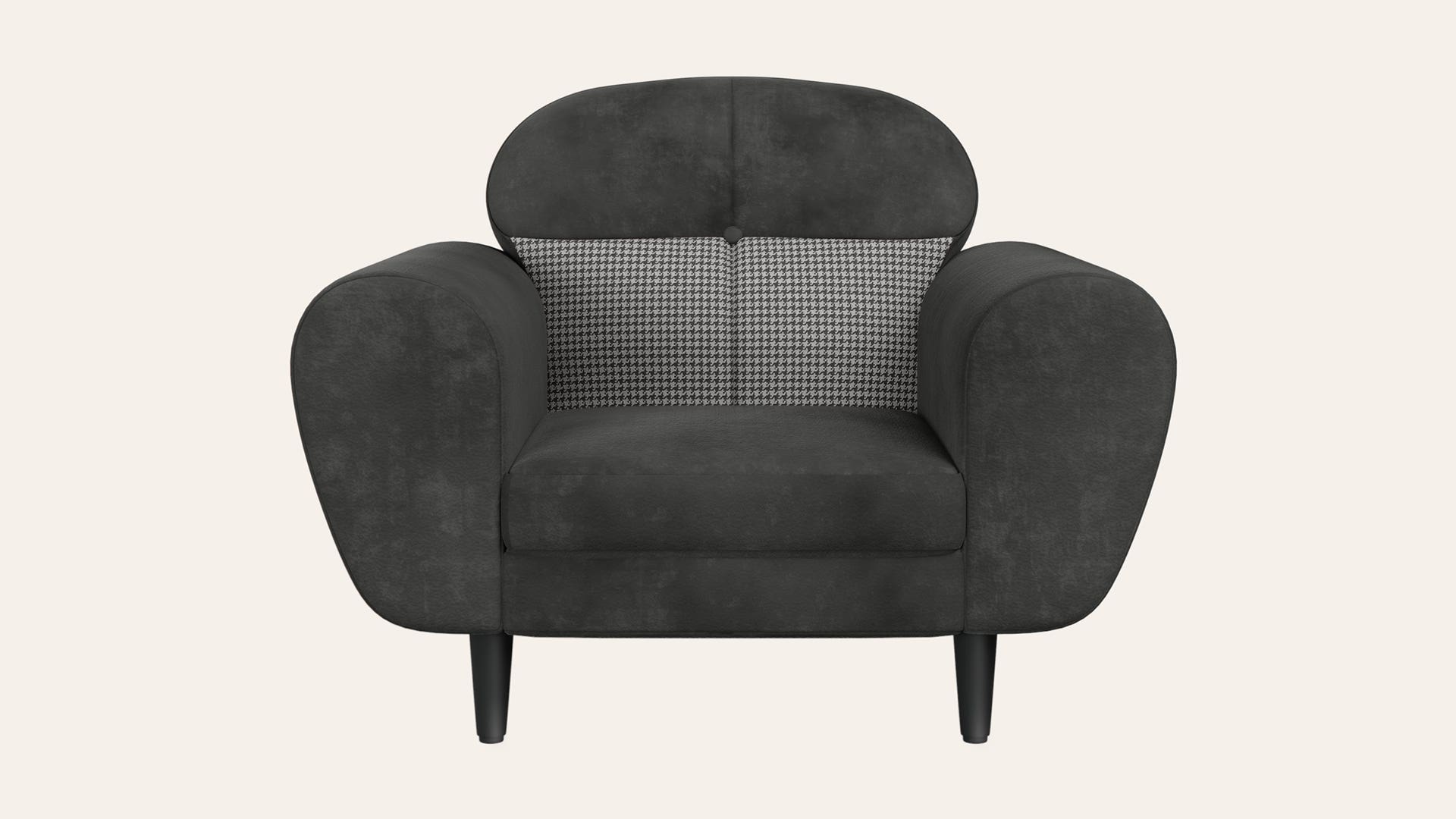 BobbinV2 1-Seater Fabric Sofa