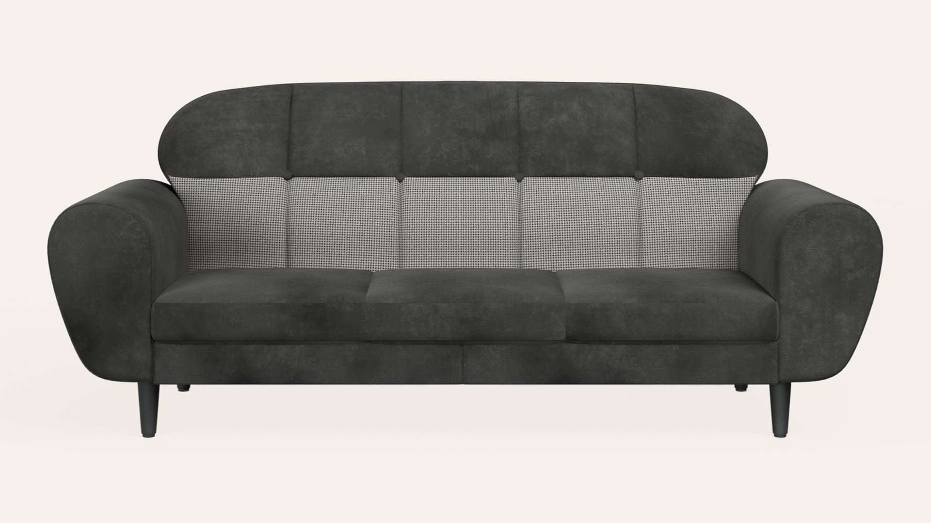 BobbinV2 3-Seater Fabric Sofa