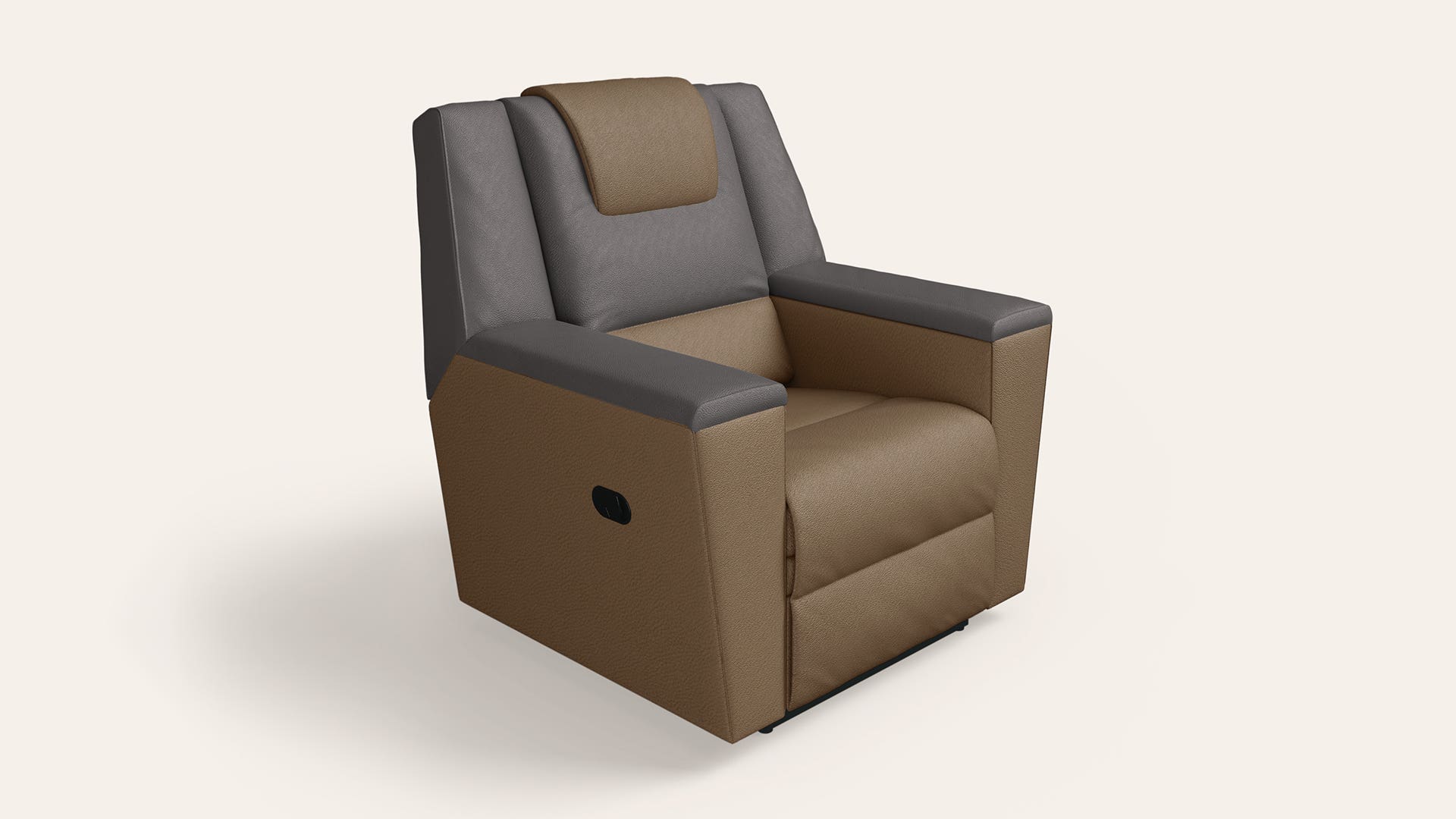 Sumo V2 1 Seater Fab Leather Manual Recliner