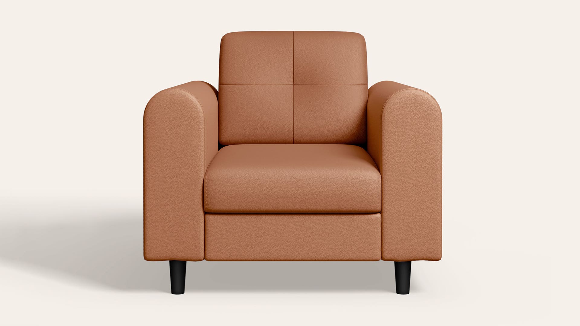 Orbit V2 1-Seater Synthetic Leather sofa