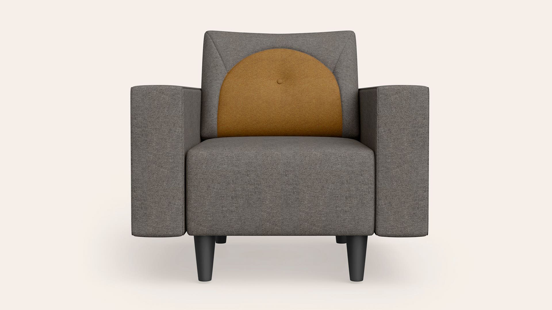 Windle 1-Seater Fabric Sofa
