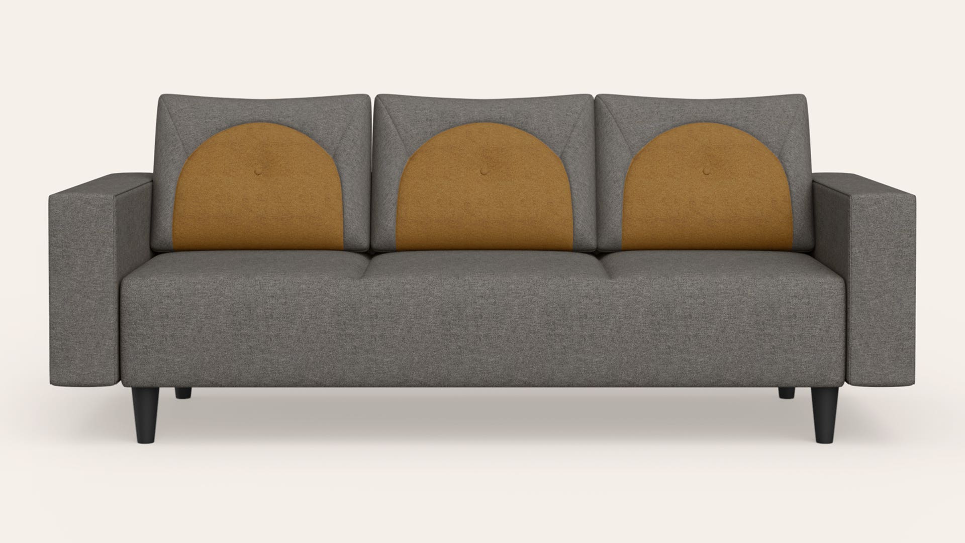Windle 3-Seater Fabric Sofa