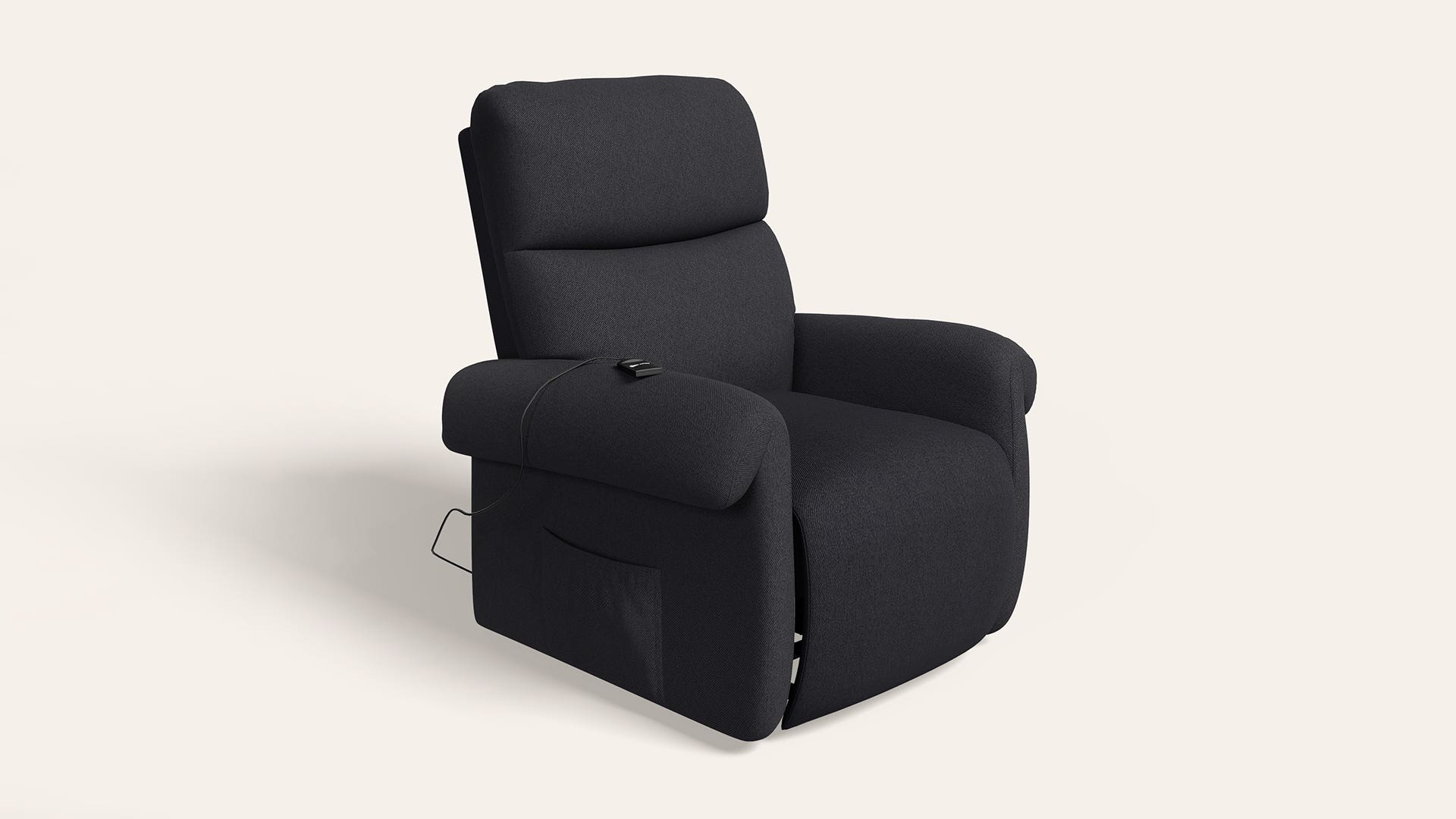 Ebb Motorised 1-Seater Fabric Lift-Up Recliner