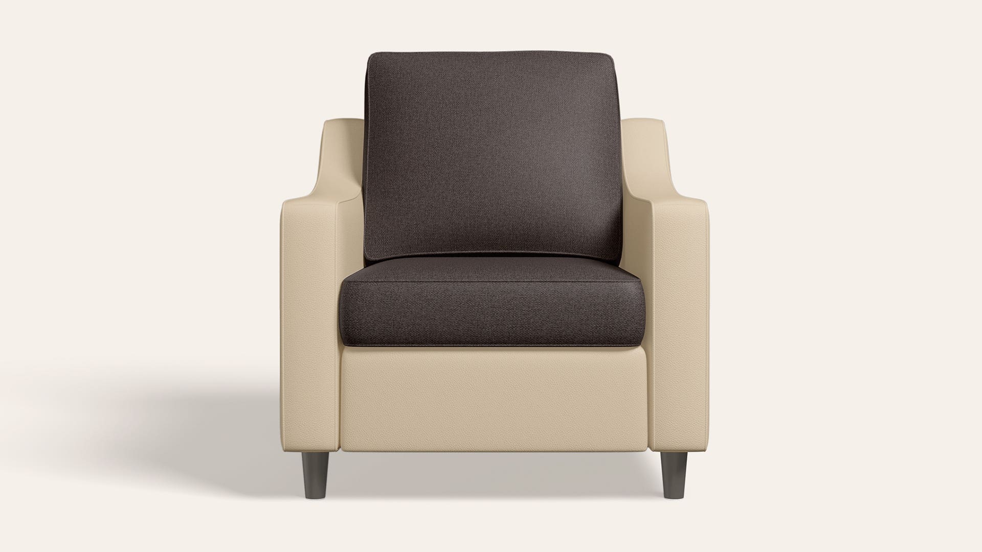 Glee 1-Seater Fabric Sofa