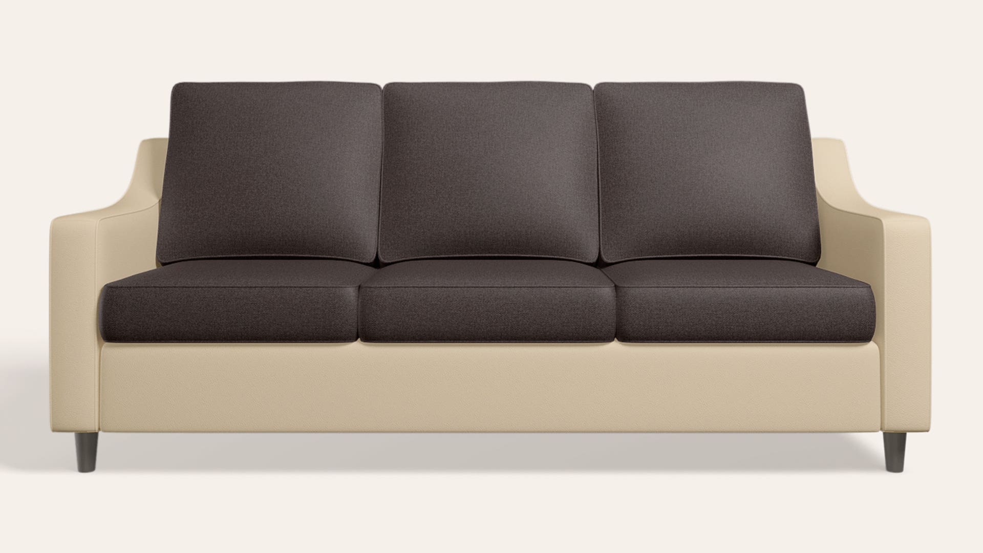 Glee 3-Seater Fabric Sofa