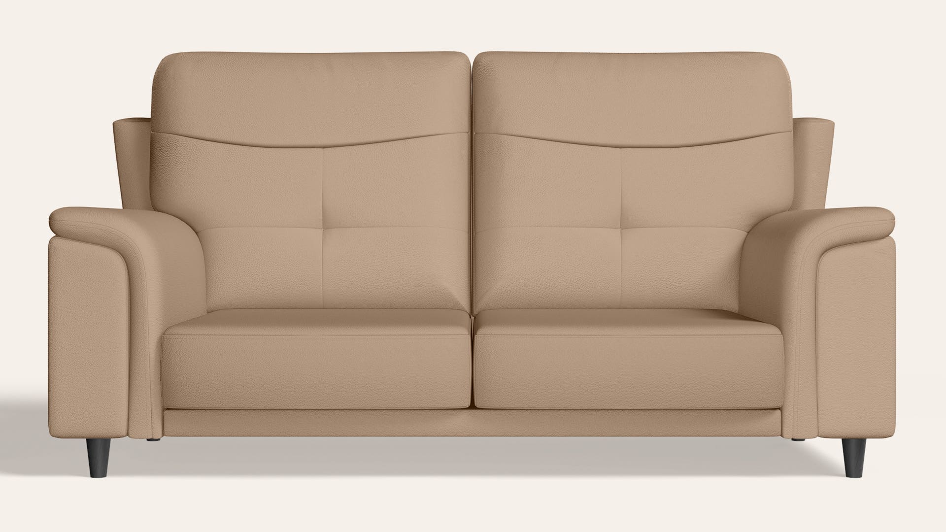 Opulence 2-Seater Synthetic Leather Sofa