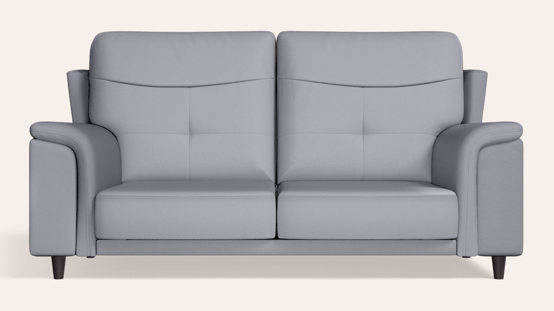Opulence 2-Seater Synthetic Leather Sofa