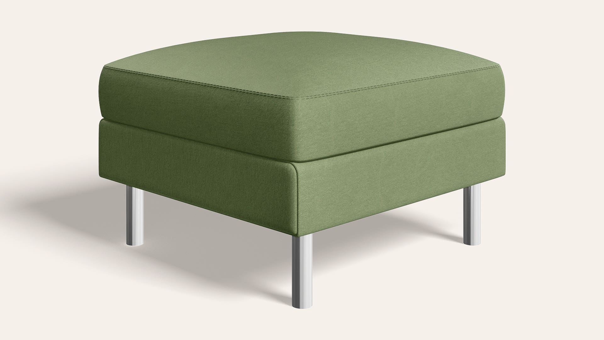 Pod Fabric Ottoman