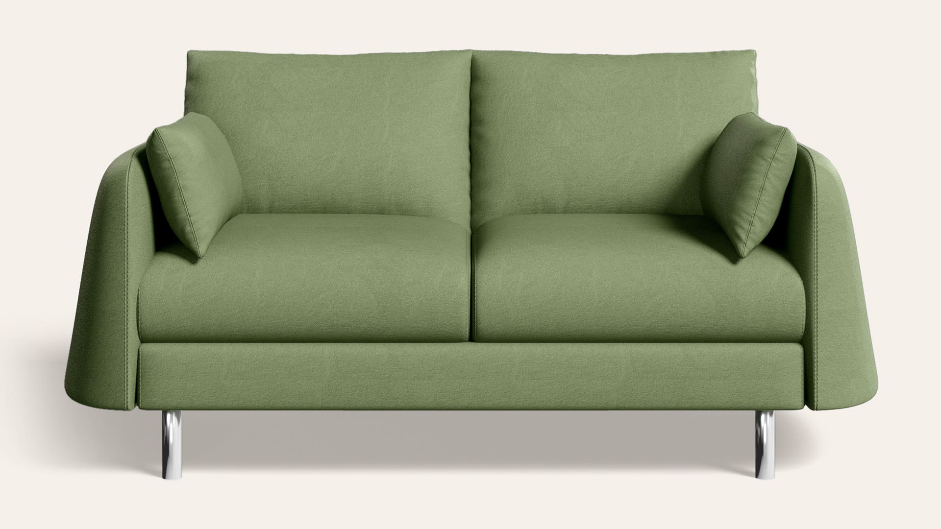 Pod 2-Seater Fabric Sofa