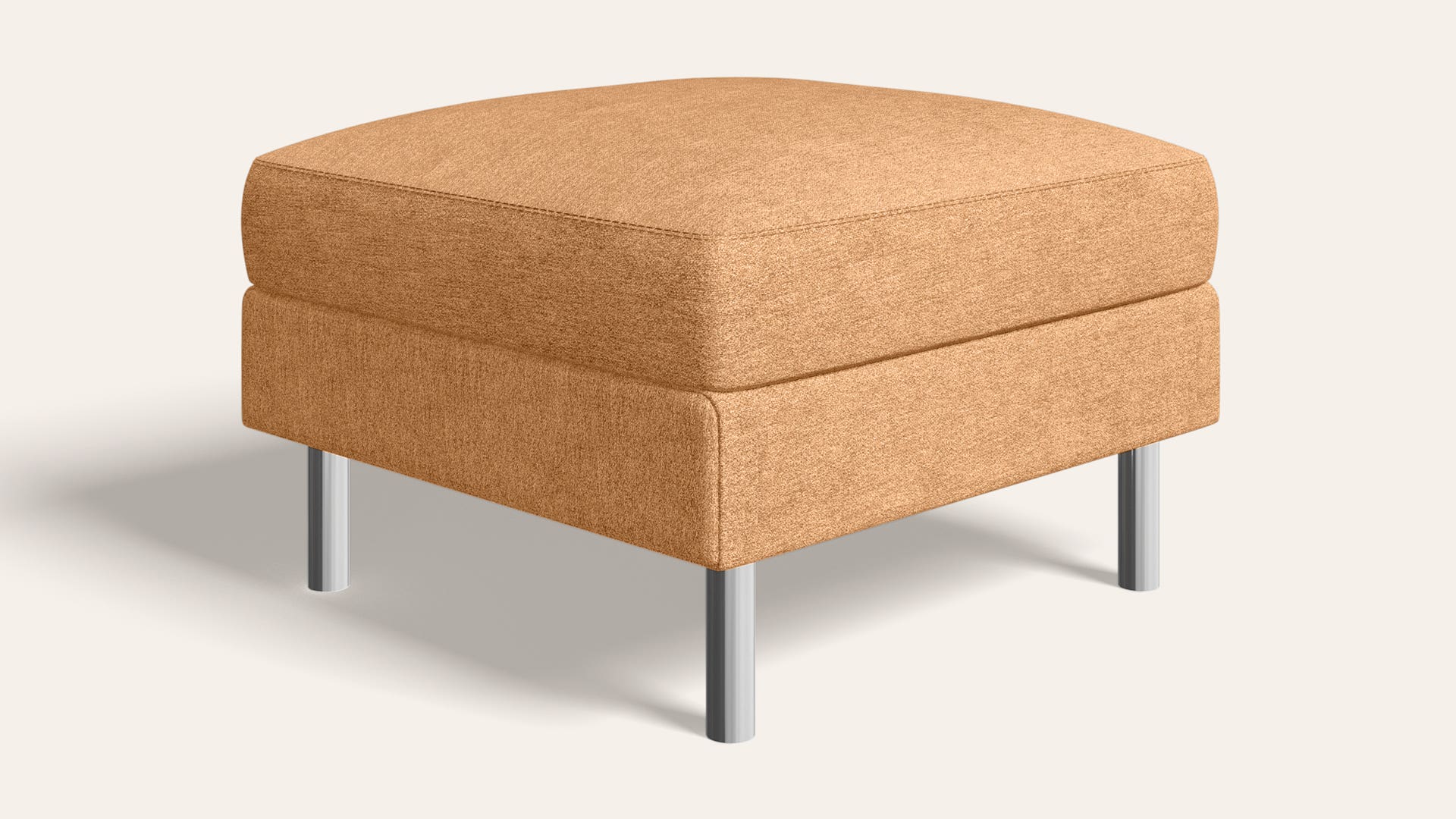 Fleur Fabric Ottoman