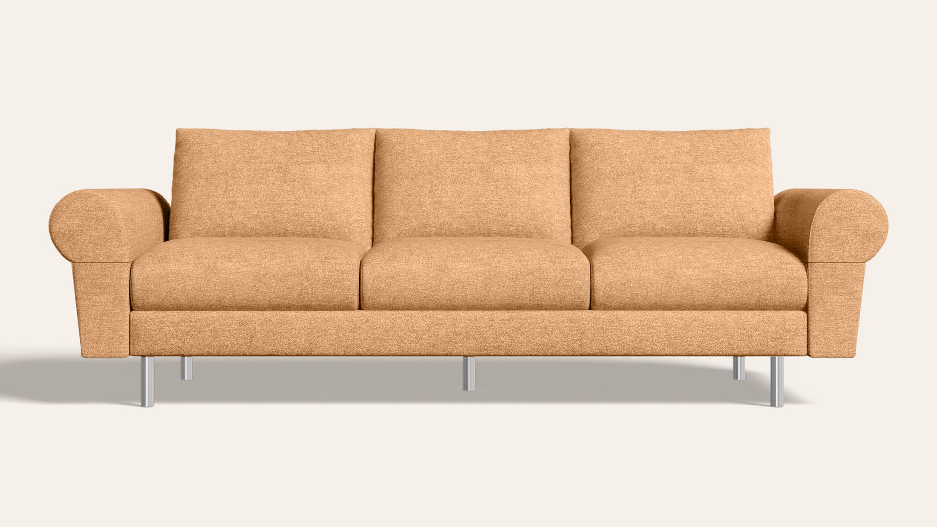 Fleur 3-Seater Fabric Sofa
