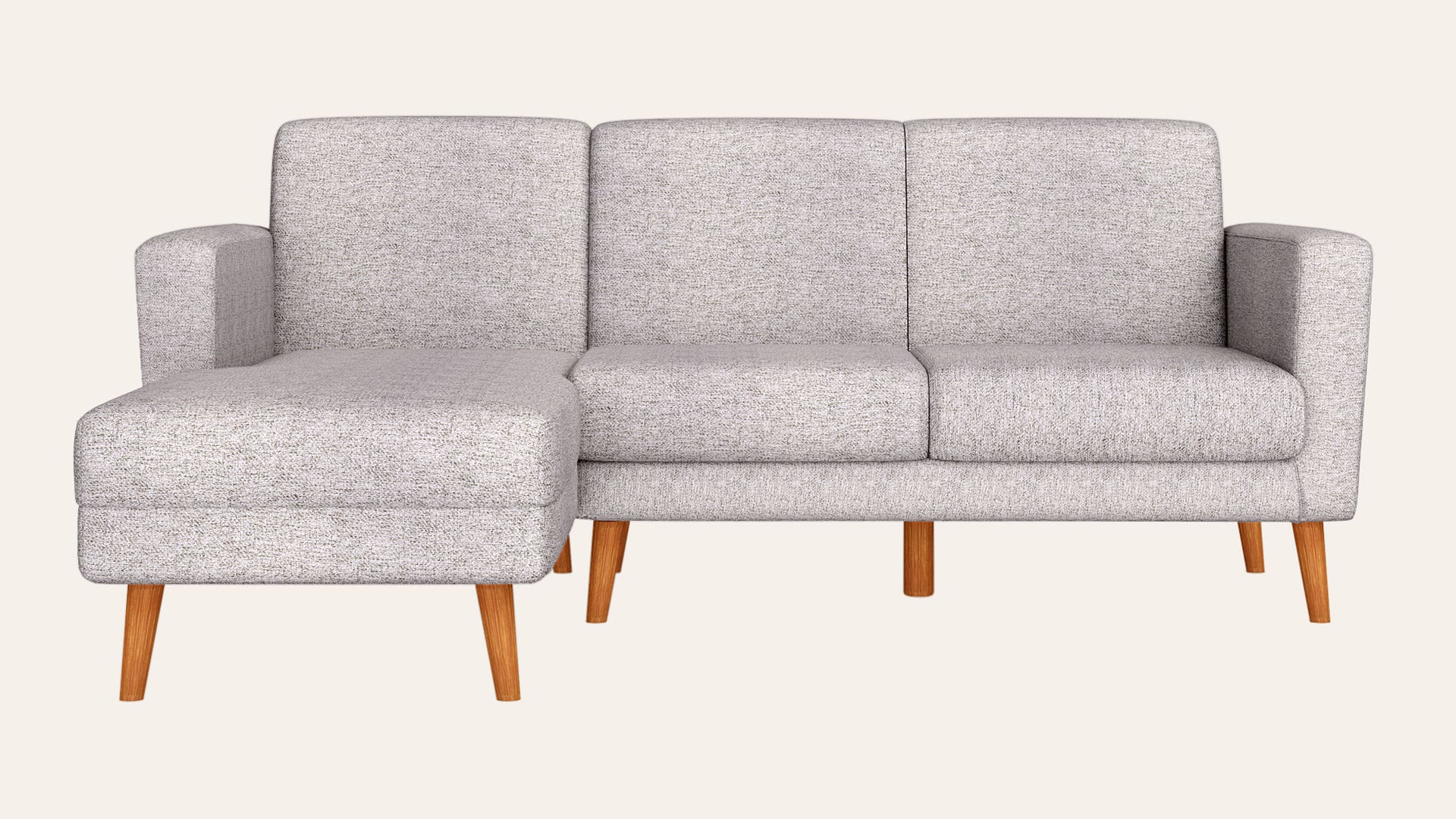 Adore L-shaped Fabric RHS Sofa
